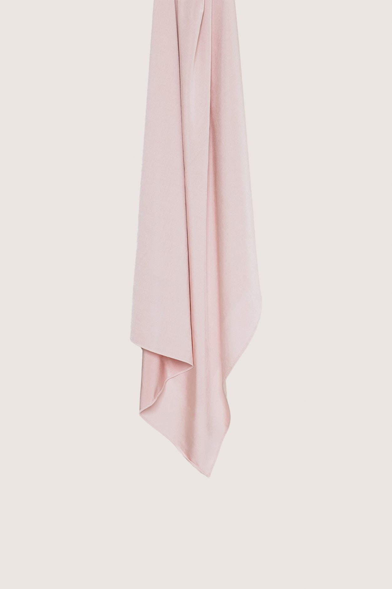 Satin Jersey Scarf | Silver Pink