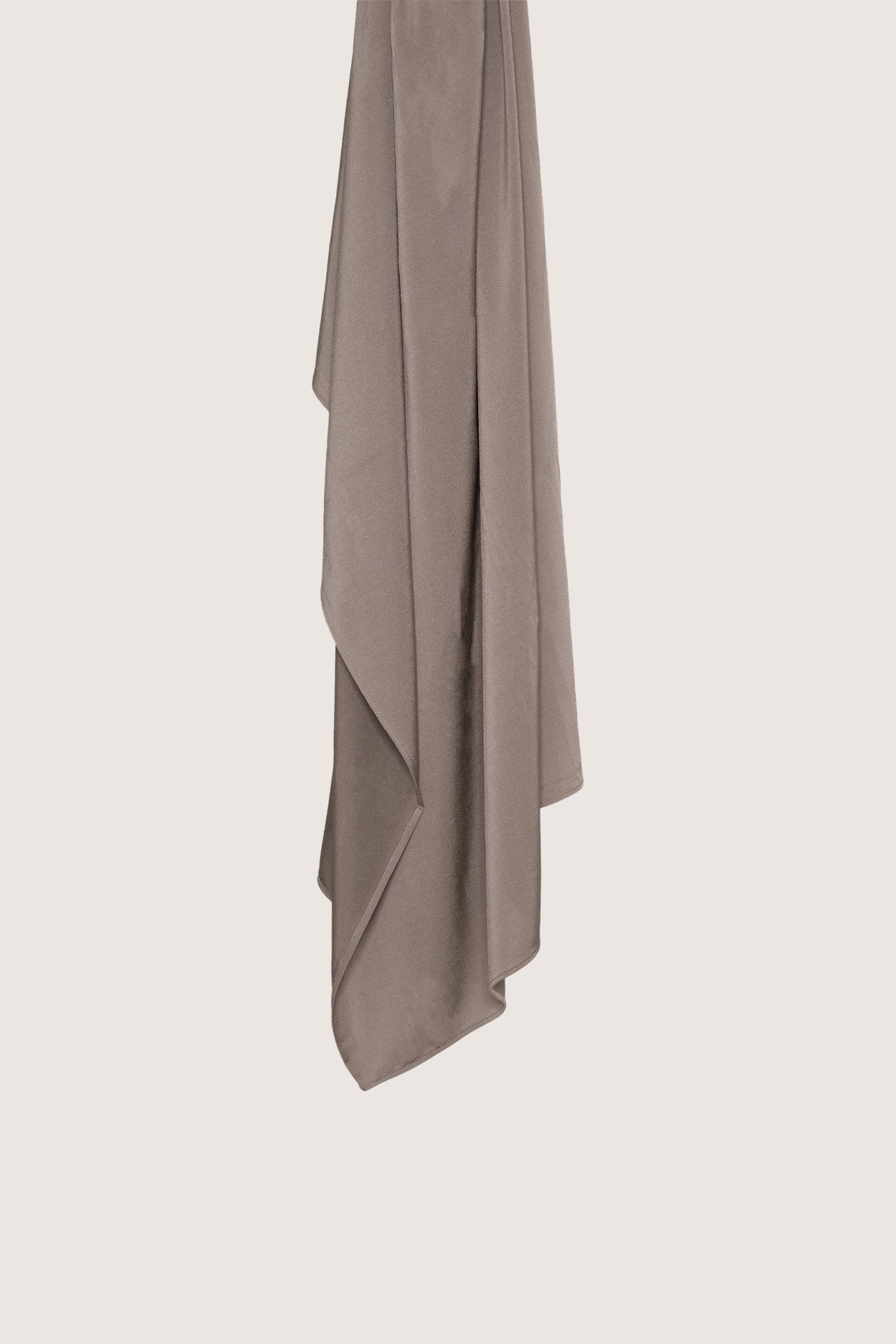 Satin Jersey Scarf | Moss Green