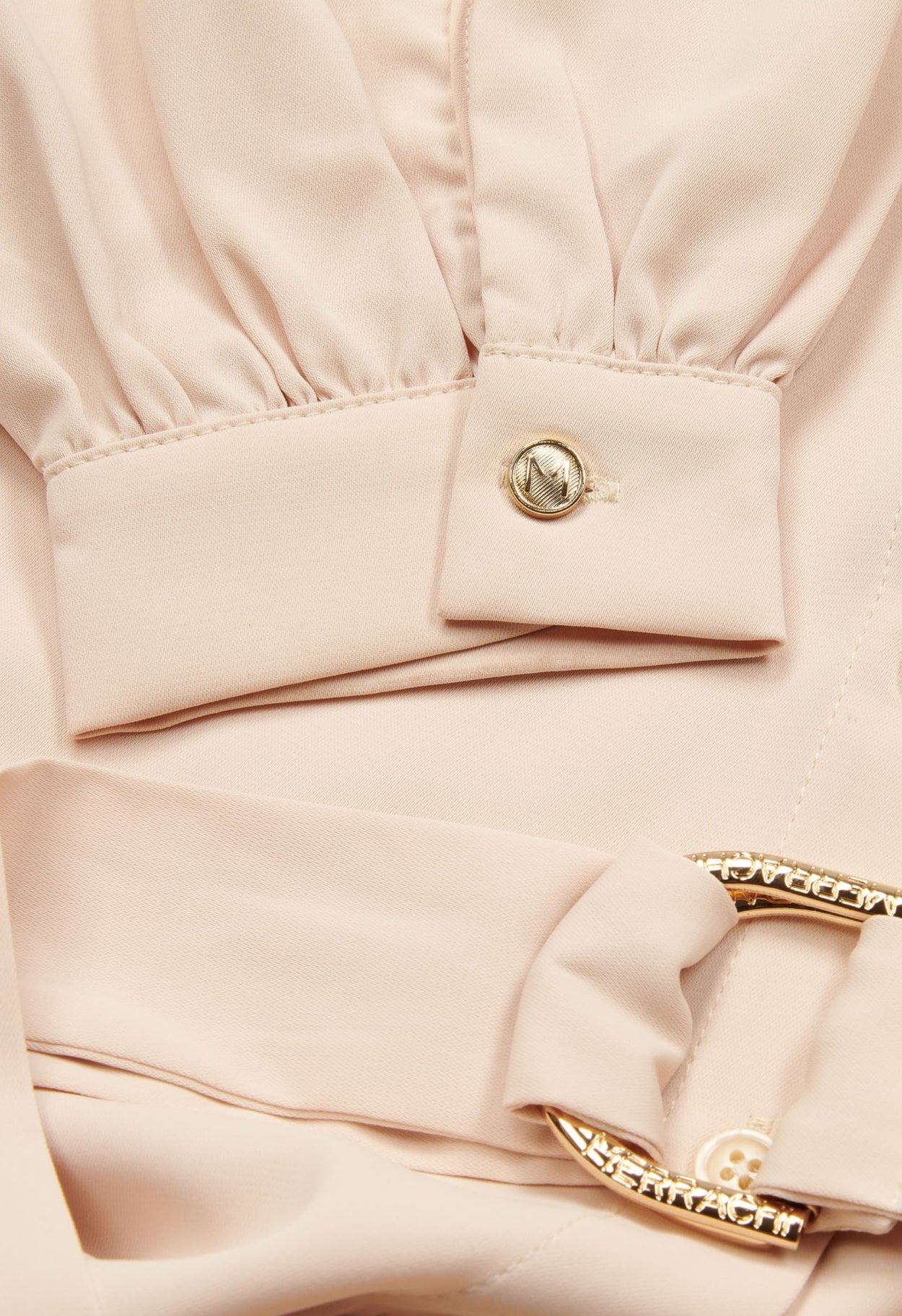 Belted Dress | Old Pink