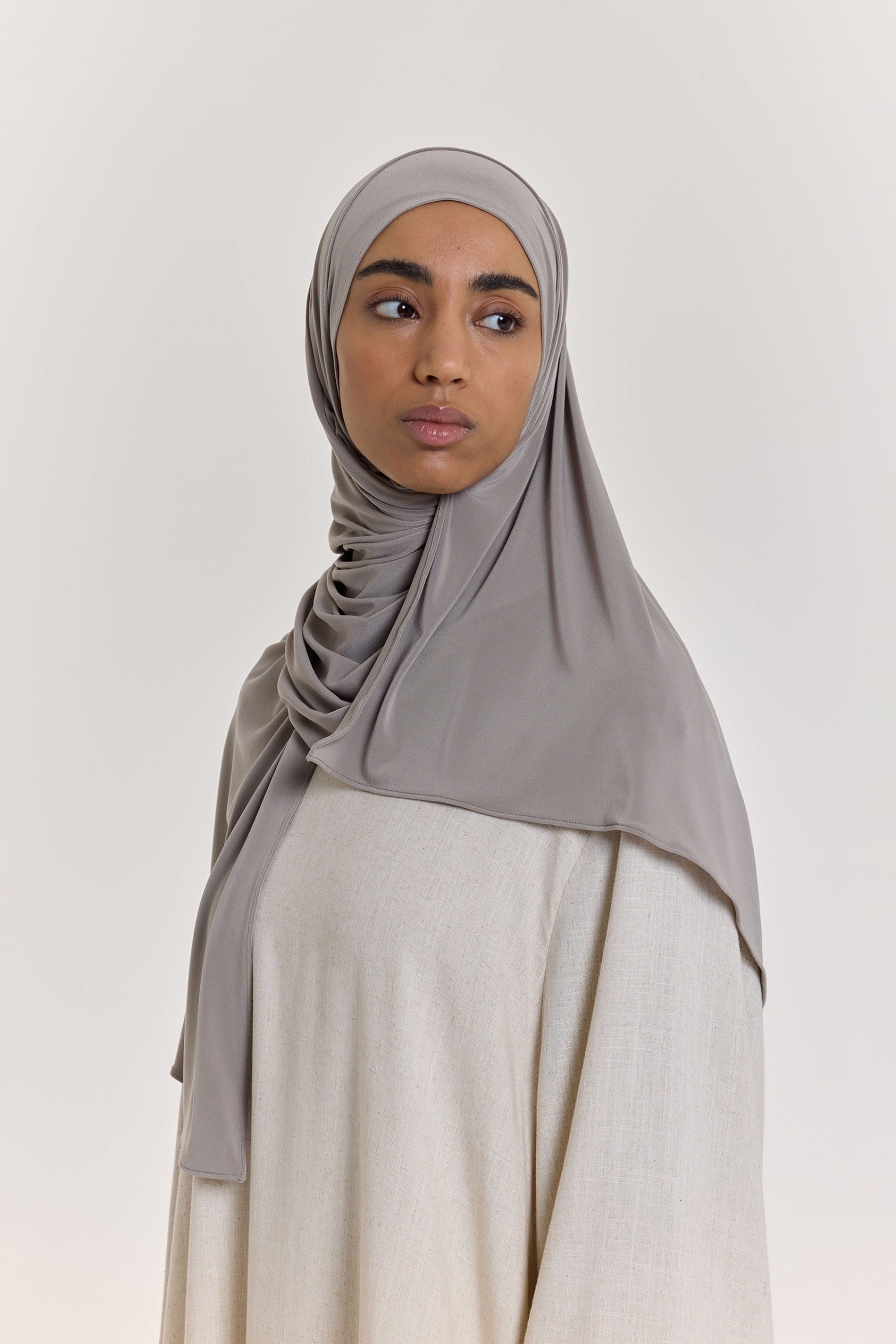 Premium Jersey Scarf | Steel Grey