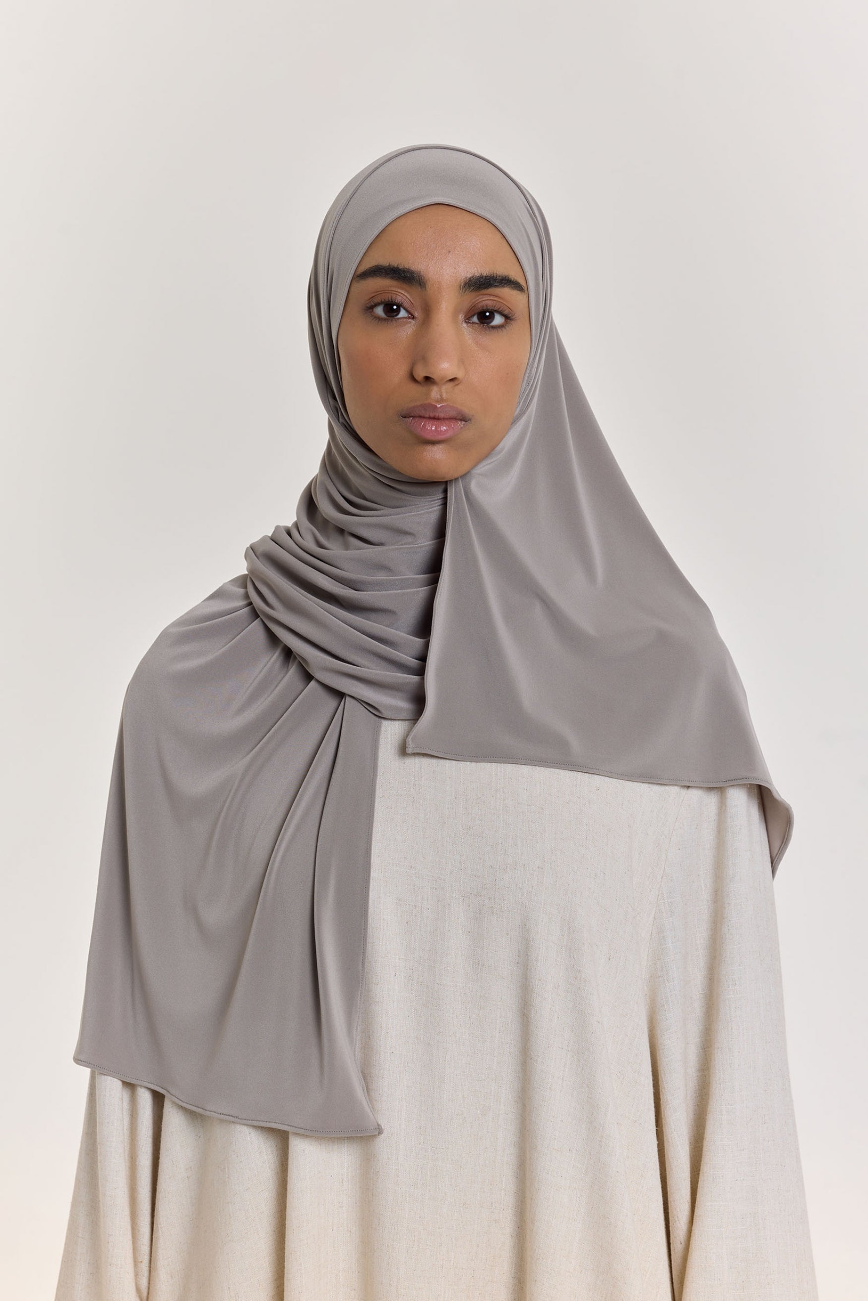 Premium Jersey Scarf | Steel Grey