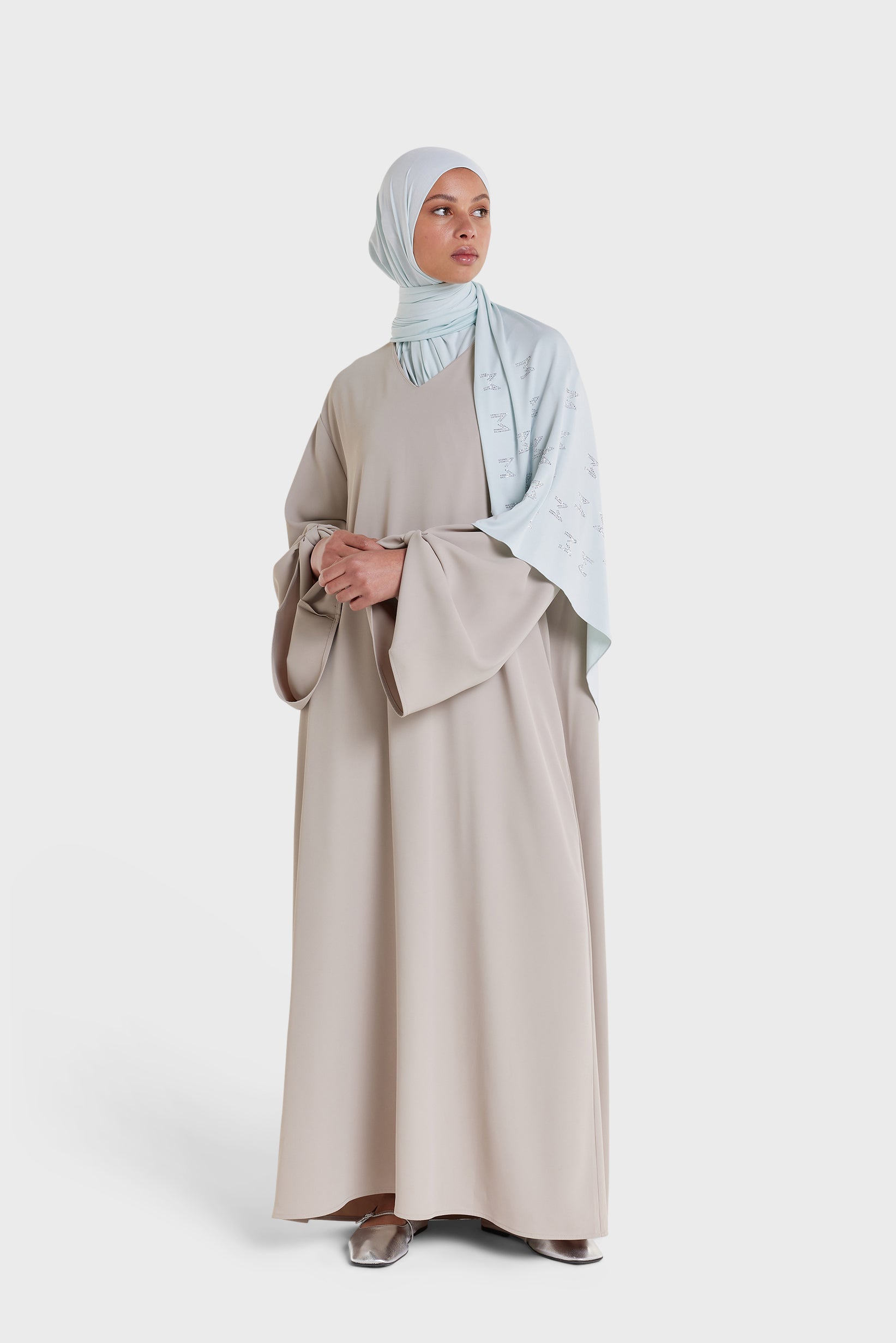 Roll Up Kaftan Dress | Cashmere