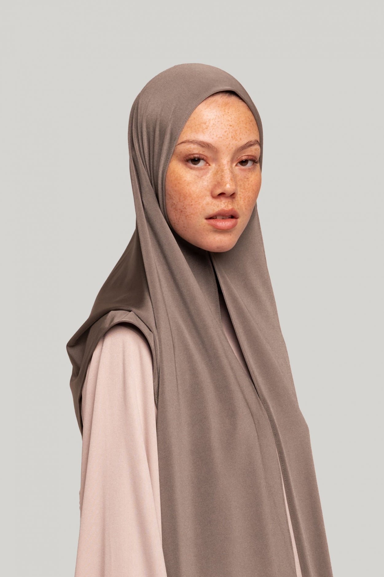 Satin Jersey Scarf | Moss Green
