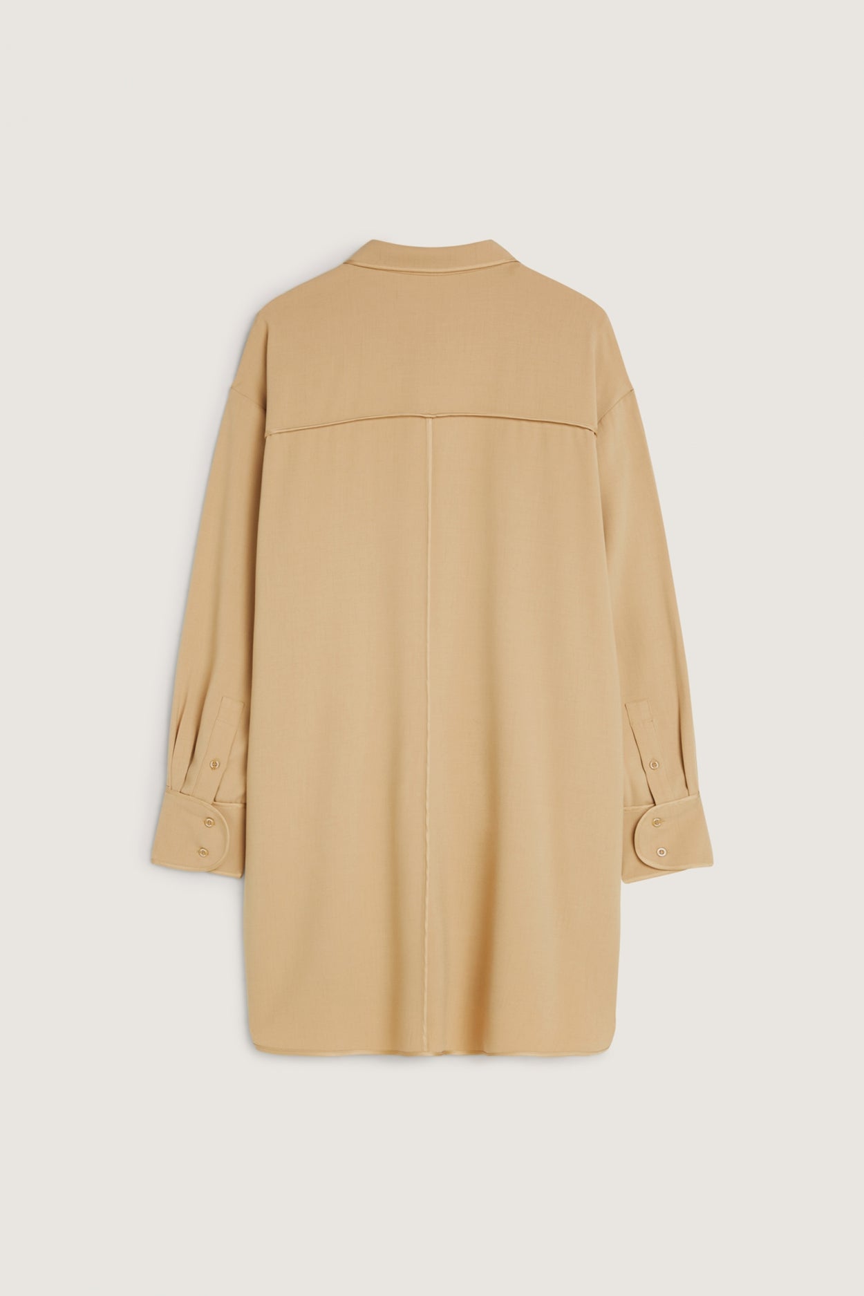 Woven Shirt | Almond