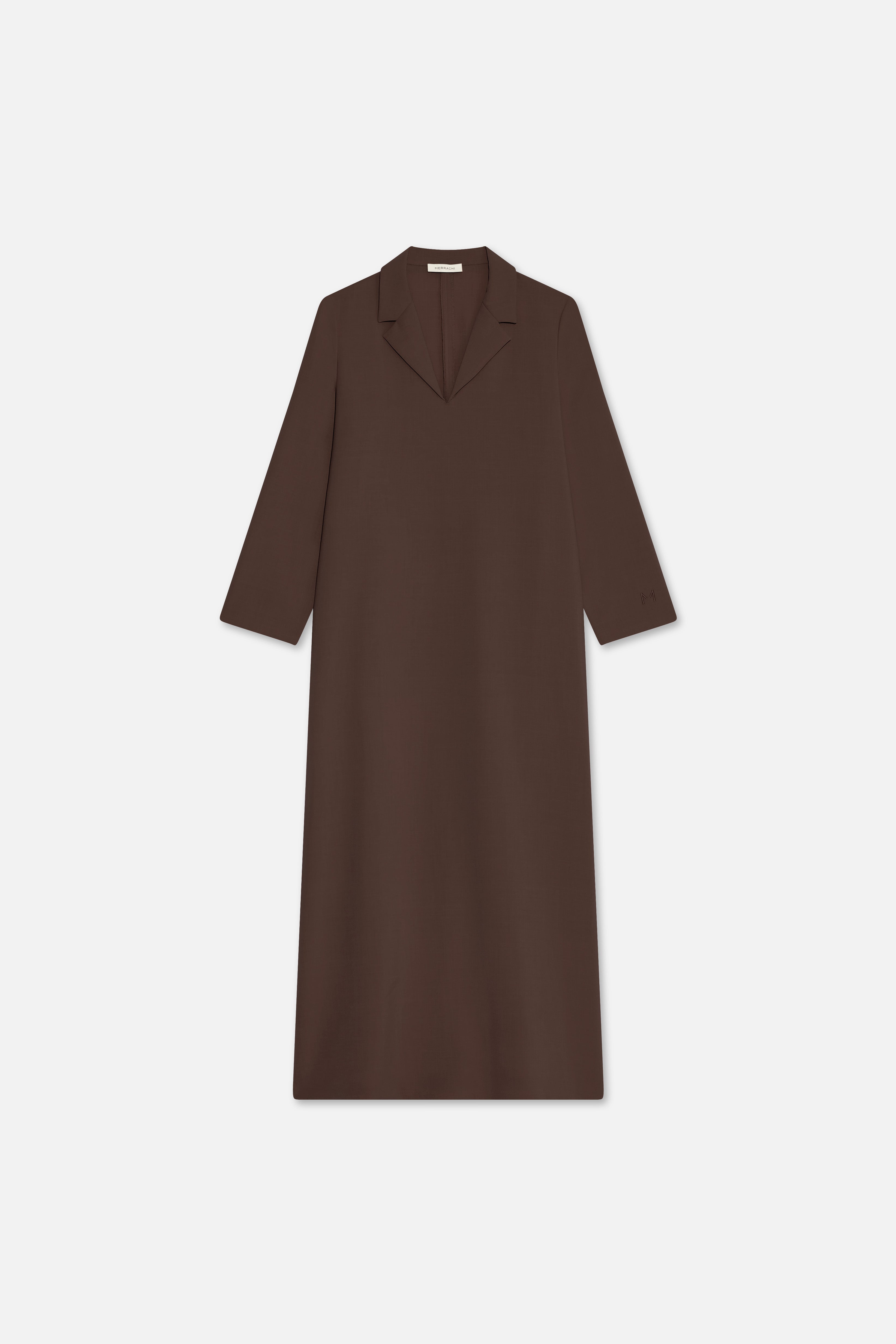 Blazer Dress | Dark Brown