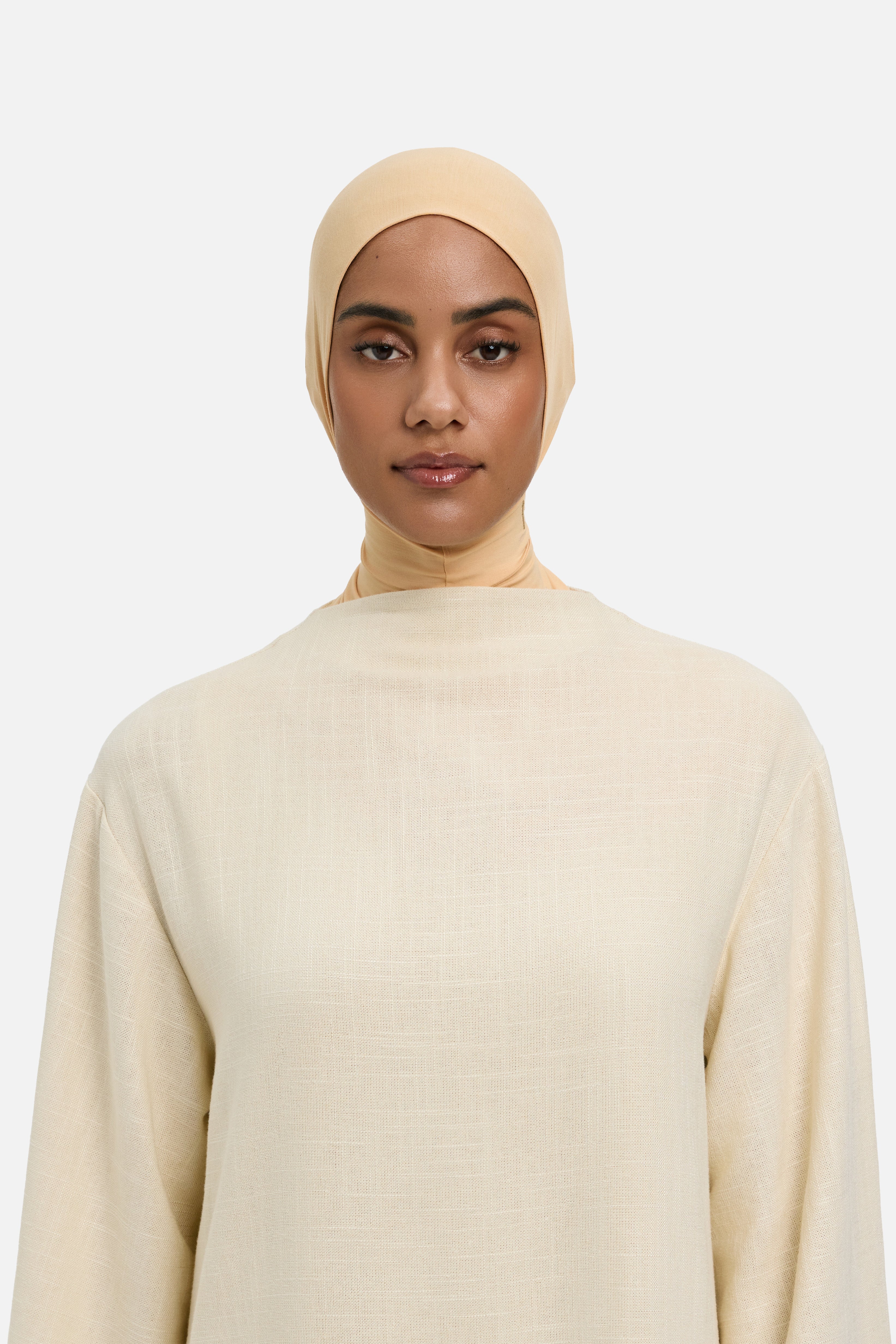 Bamboo Hijab | Beige Rose