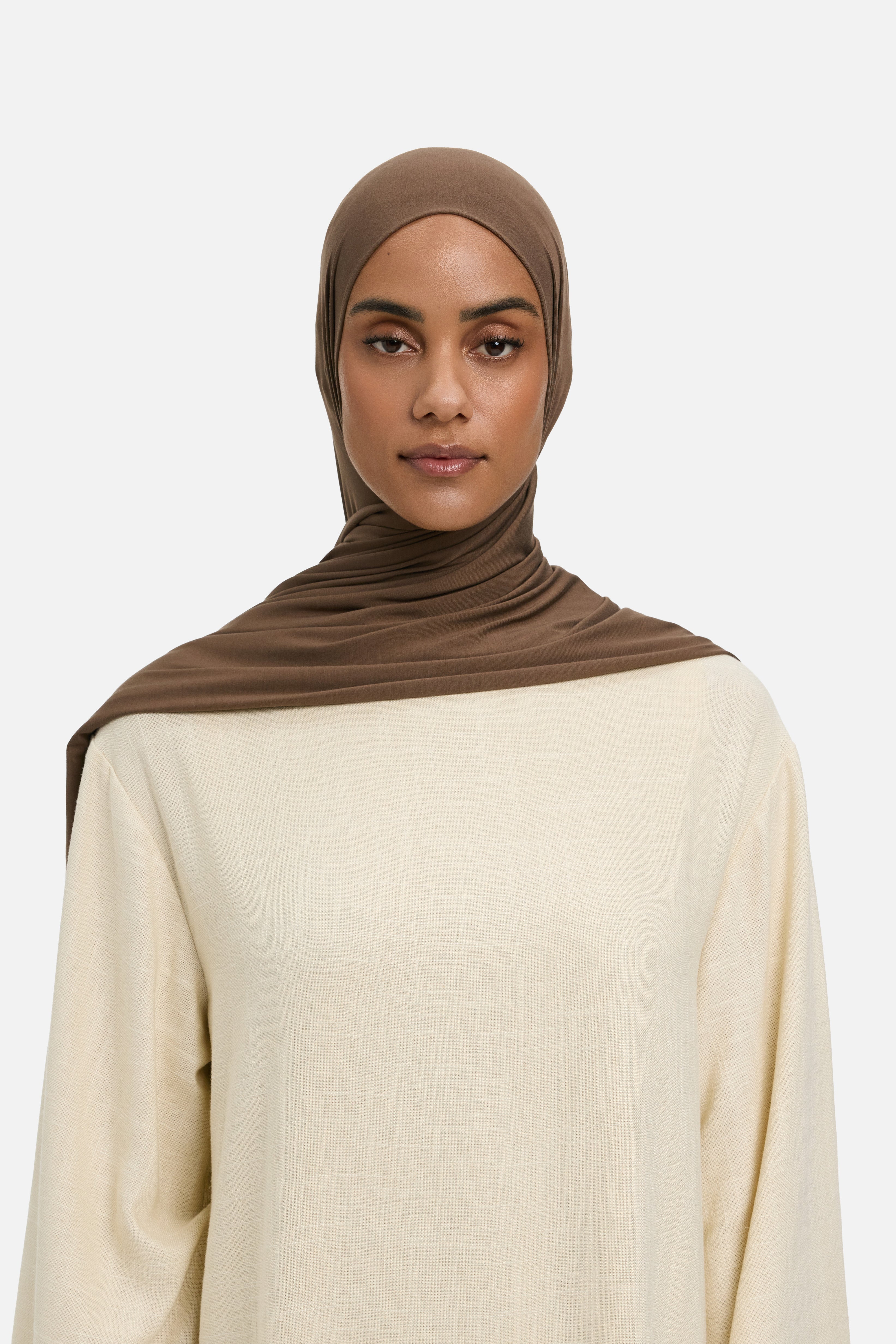 Bamboo Jersey Scarf | Dark Terra