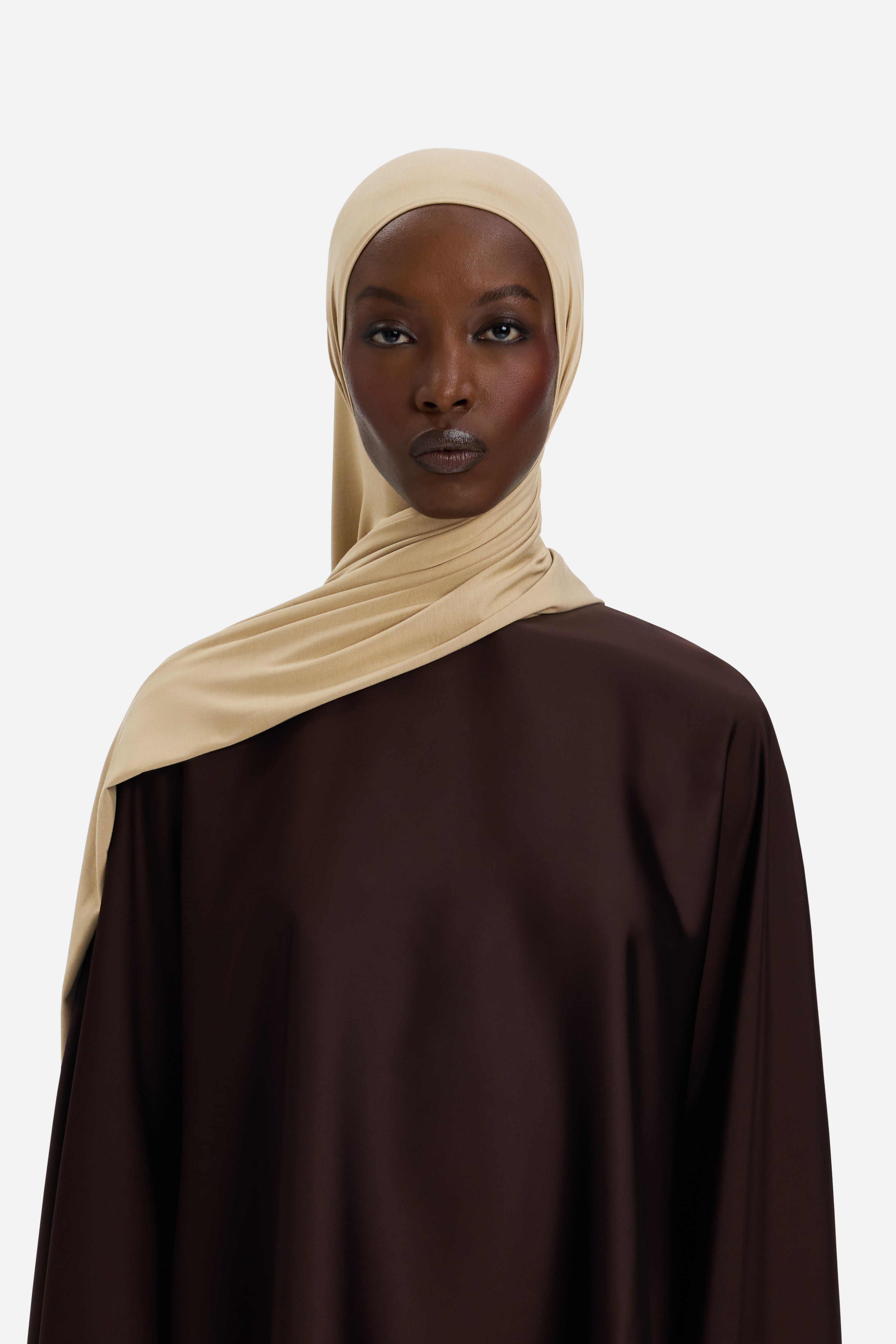Bamboo Jersey Scarf | Soft Toffee | MERRACHI