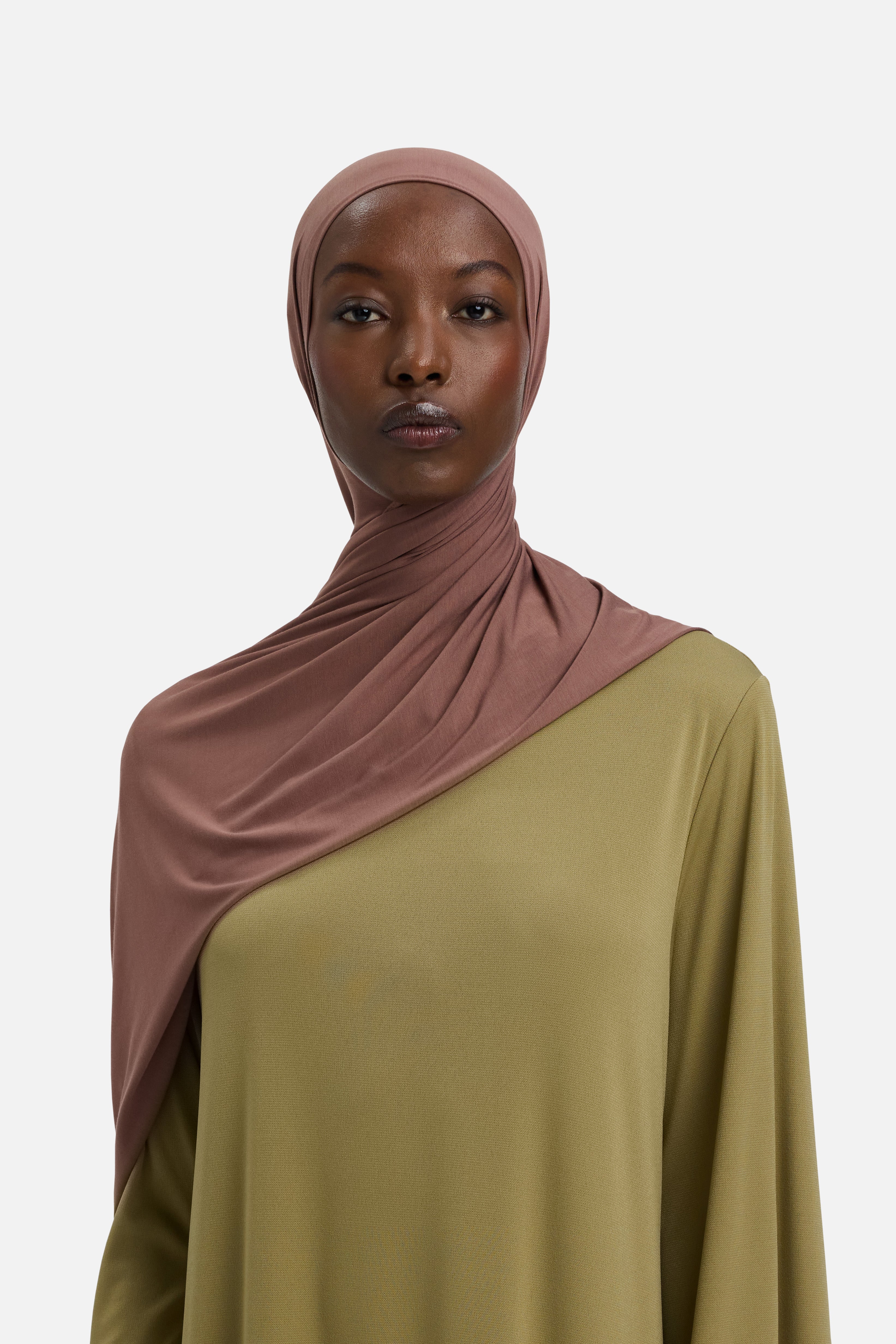 Bamboo Jersey Scarf | Terracotta | MERRACHI