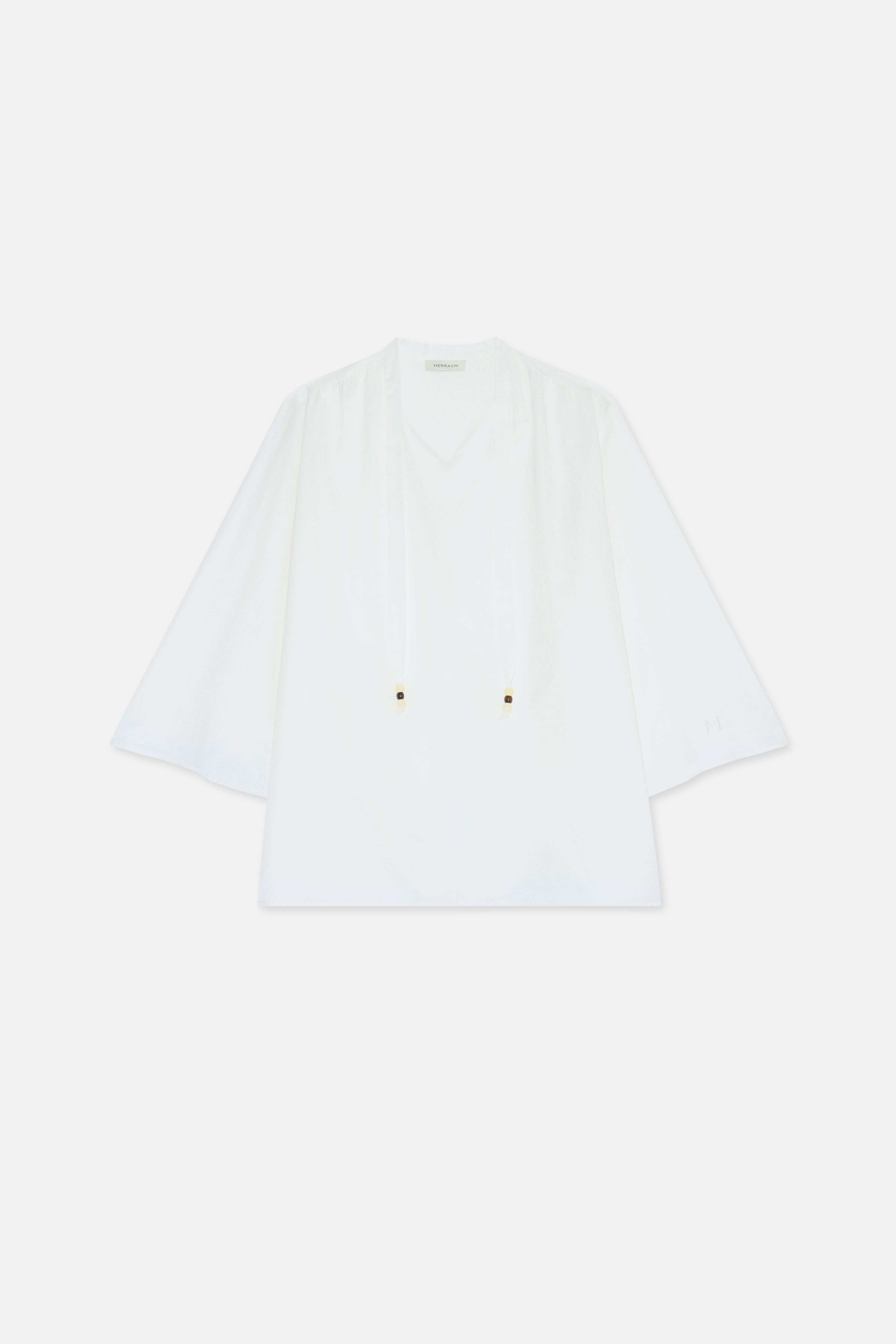 Bow Tunic | White