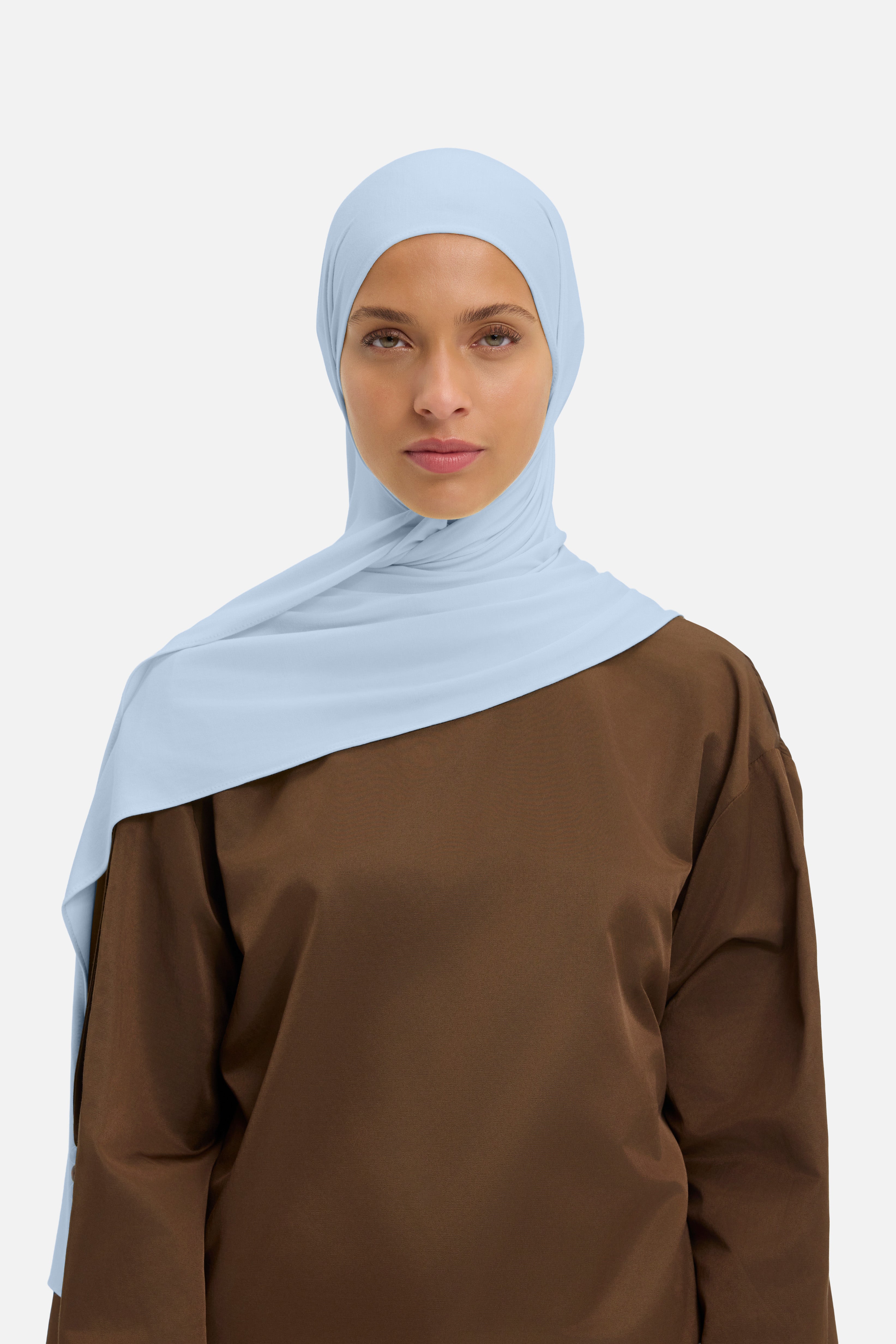 Breathable Jersey Scarf | Baby Blue