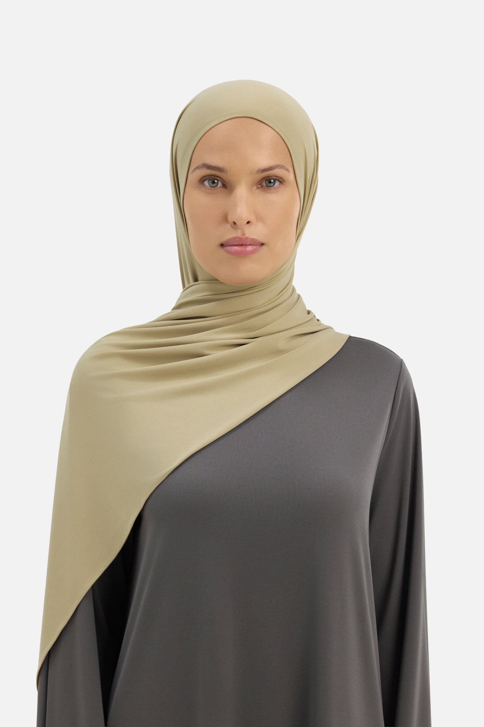 Breathable Jersey Scarf | Dark Moss