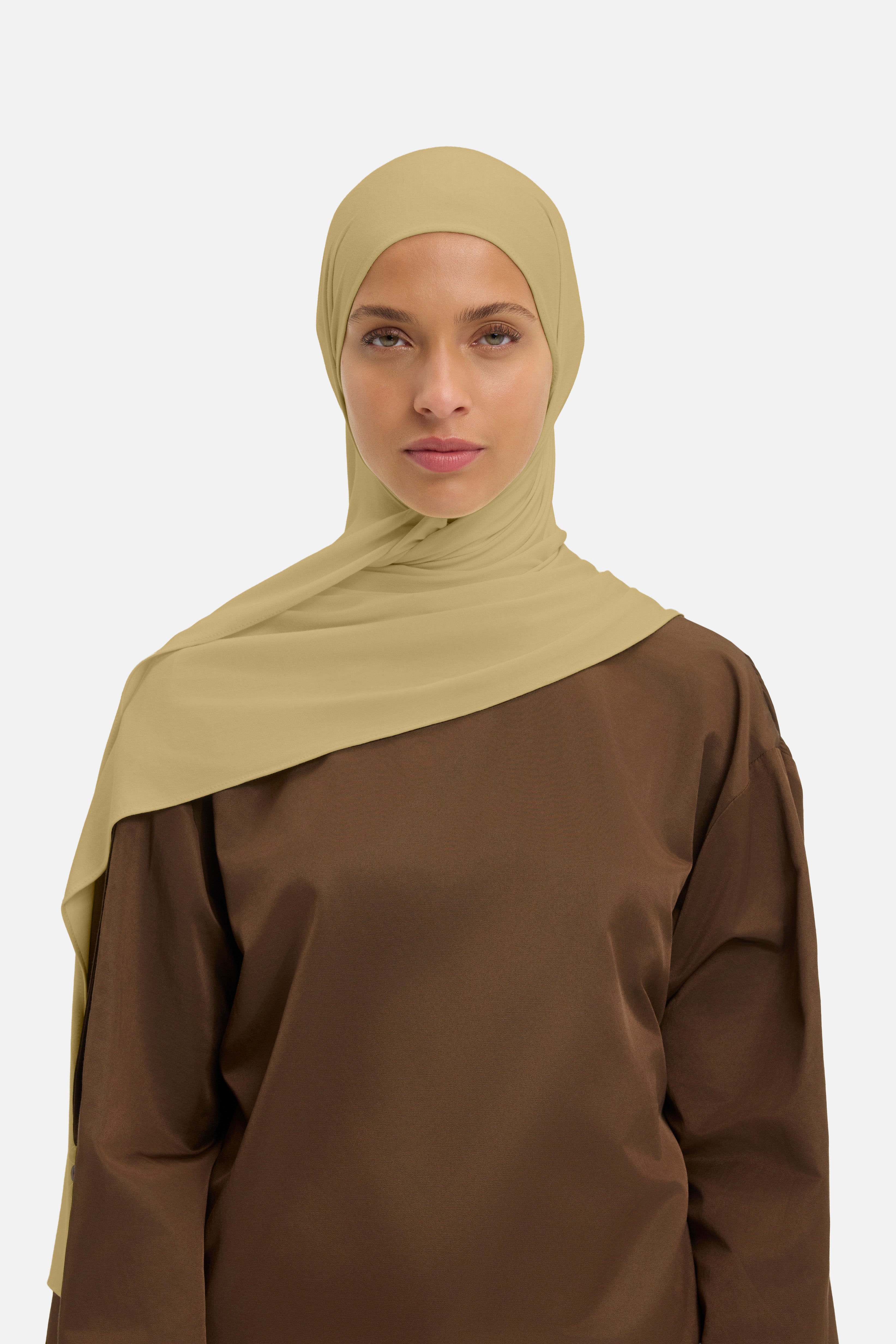 Breathable Jersey Scarf | Ground Basil