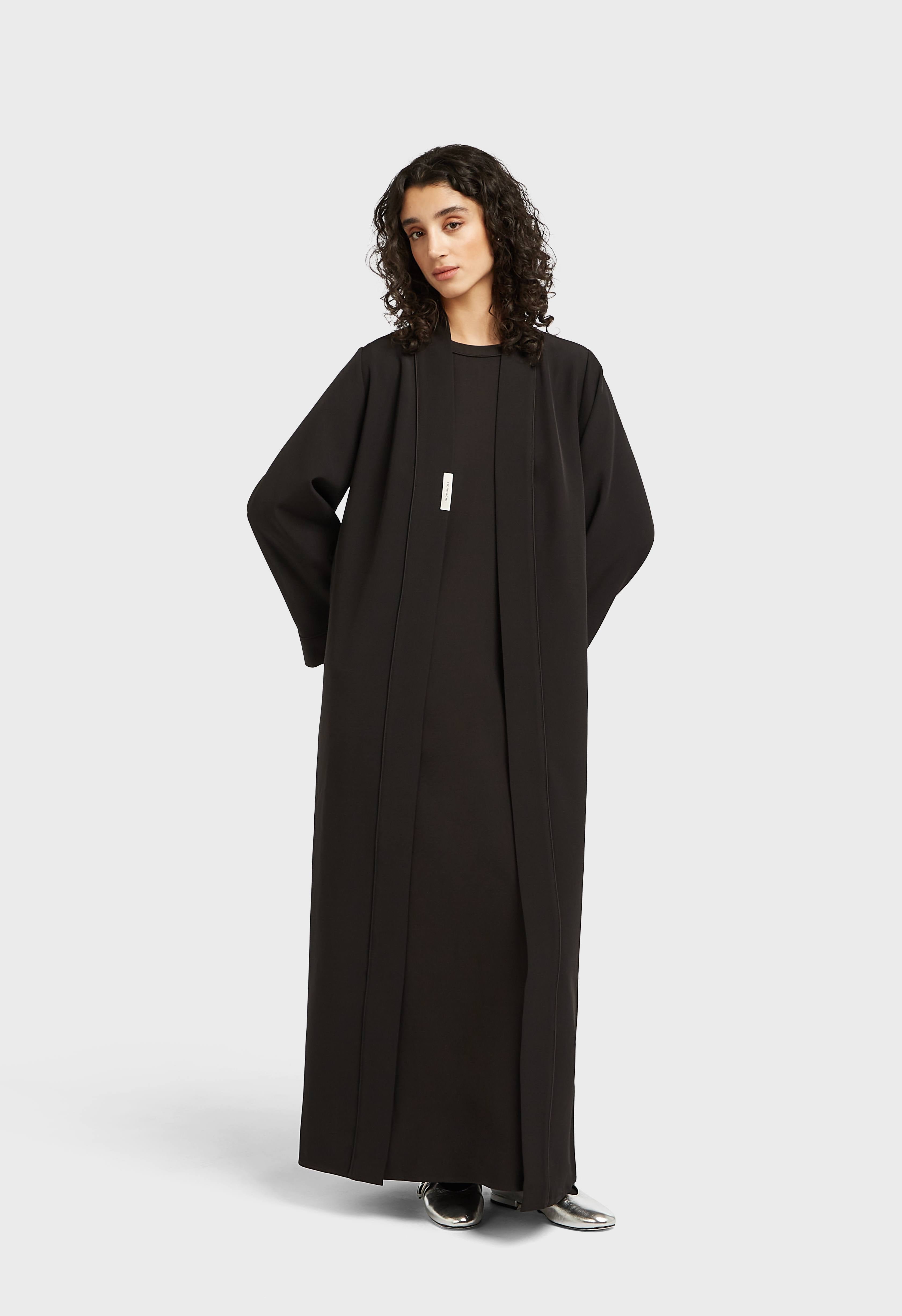 Essential Abaya Short | Black | MERRACHI Essential Abaya Short | Black | MERRACHI
