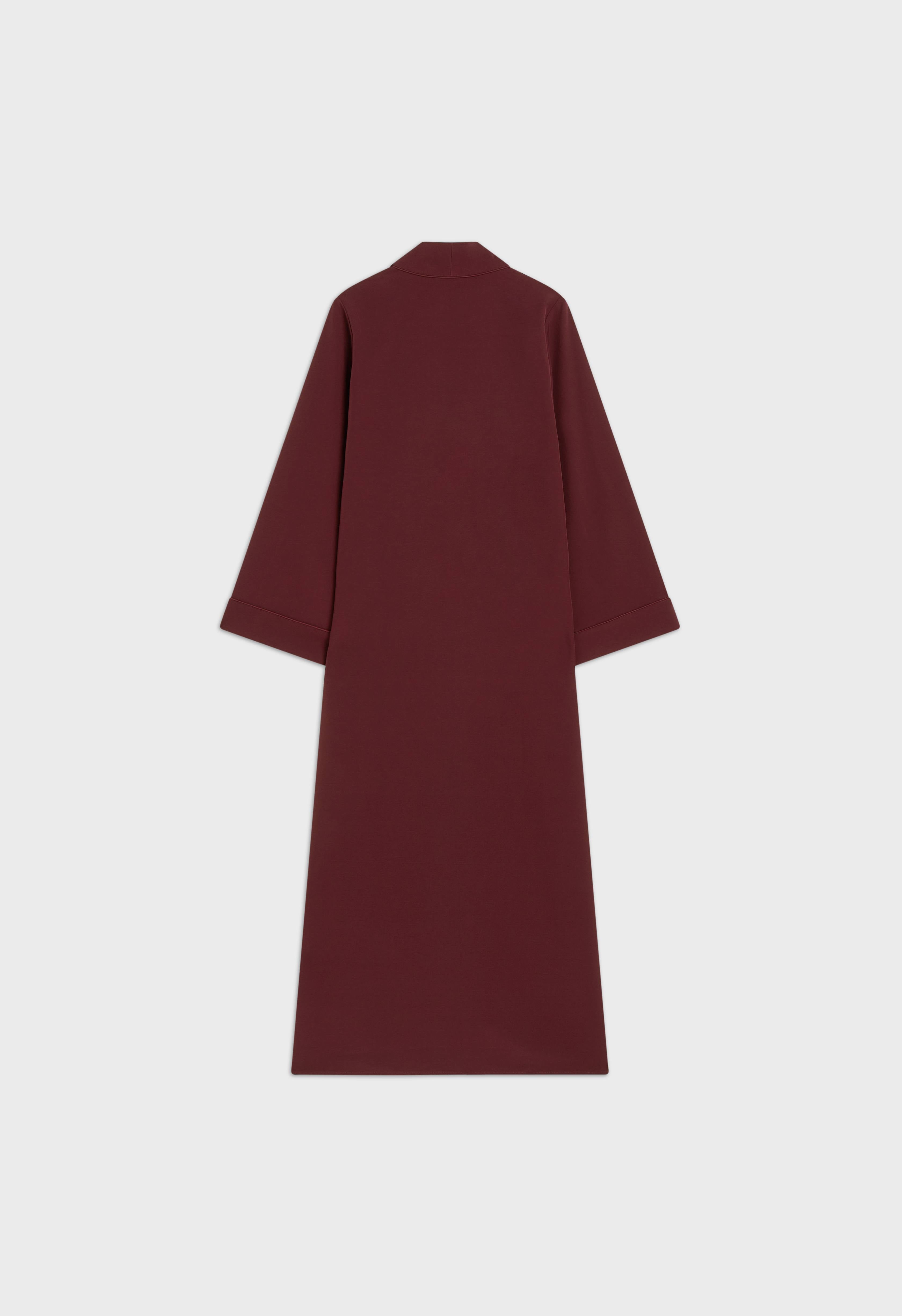 Essential Abaya Short | Burgundy