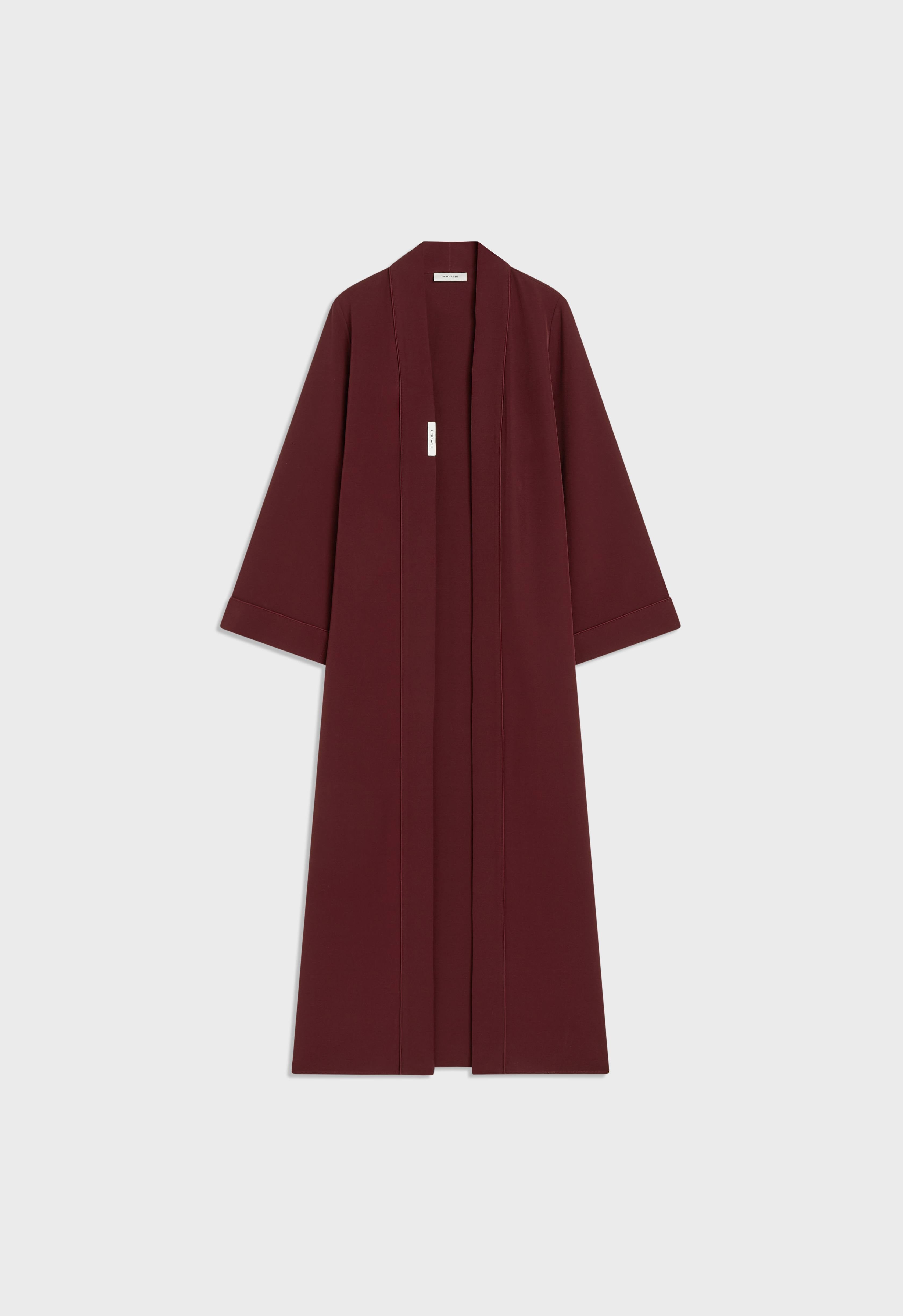 Essential Abaya Short | Burgundy