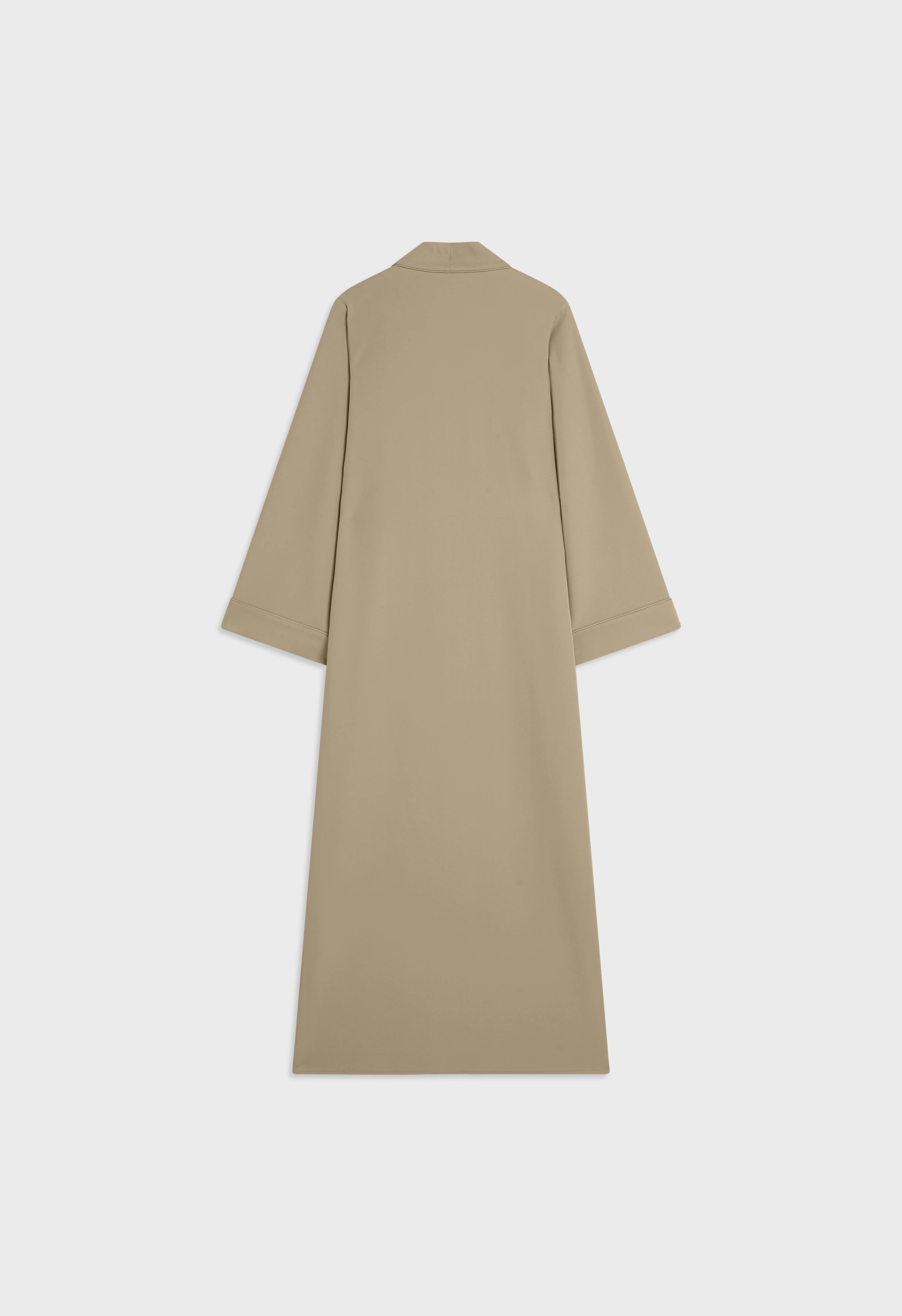 Essential Abaya Short | Desert Brown