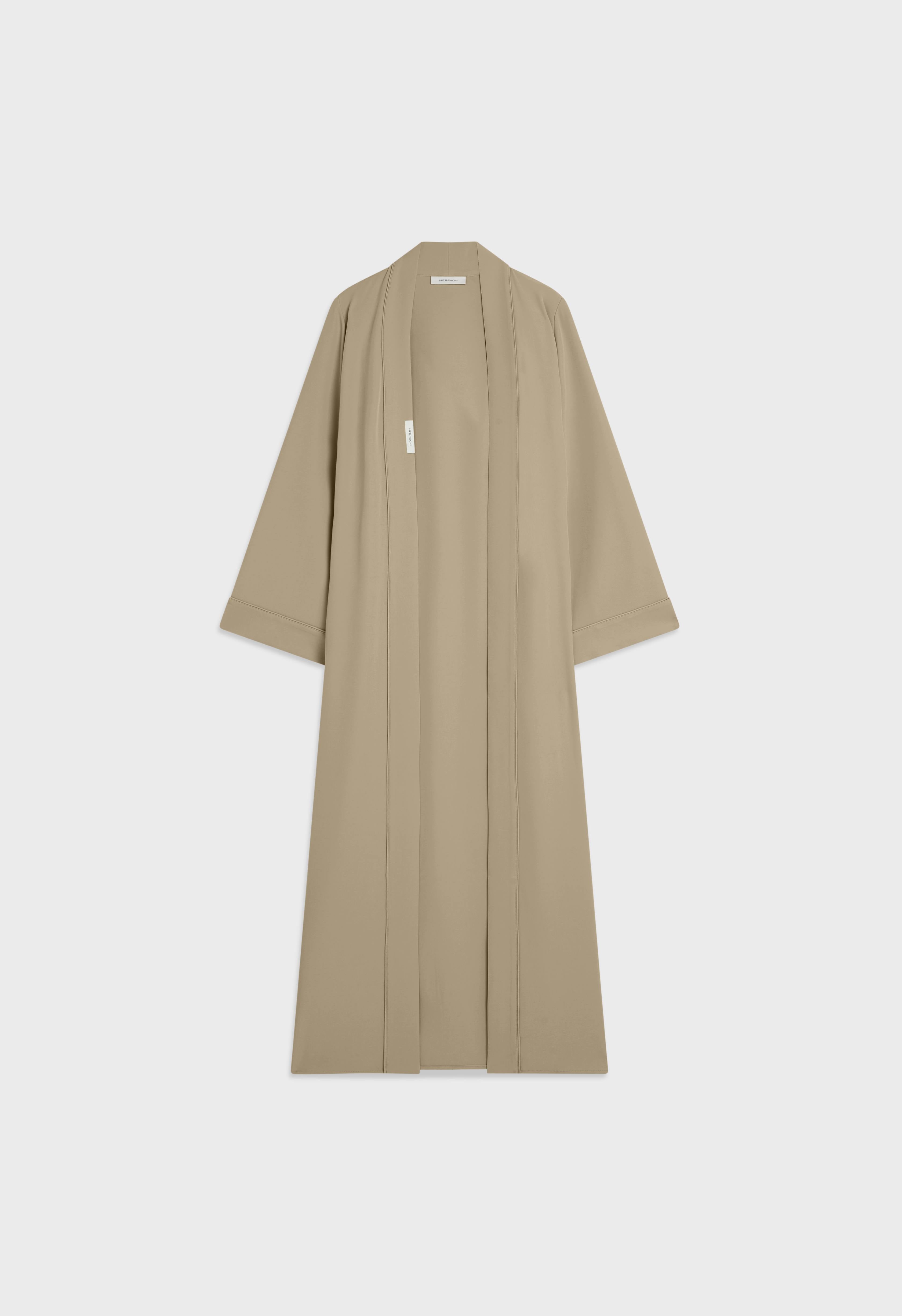 Essential Abaya Short | Desert Brown