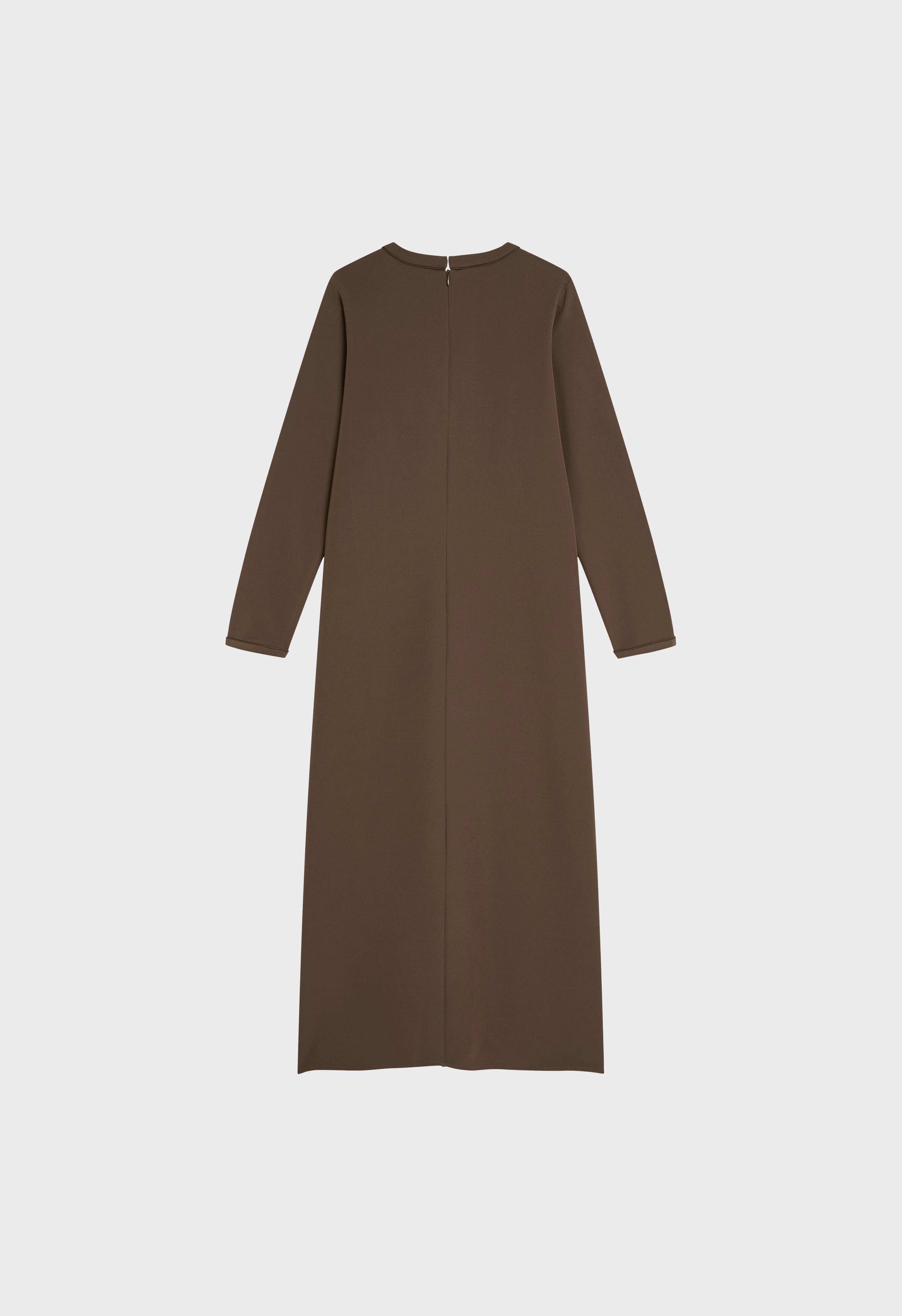 Essential Dress | Deep Brown