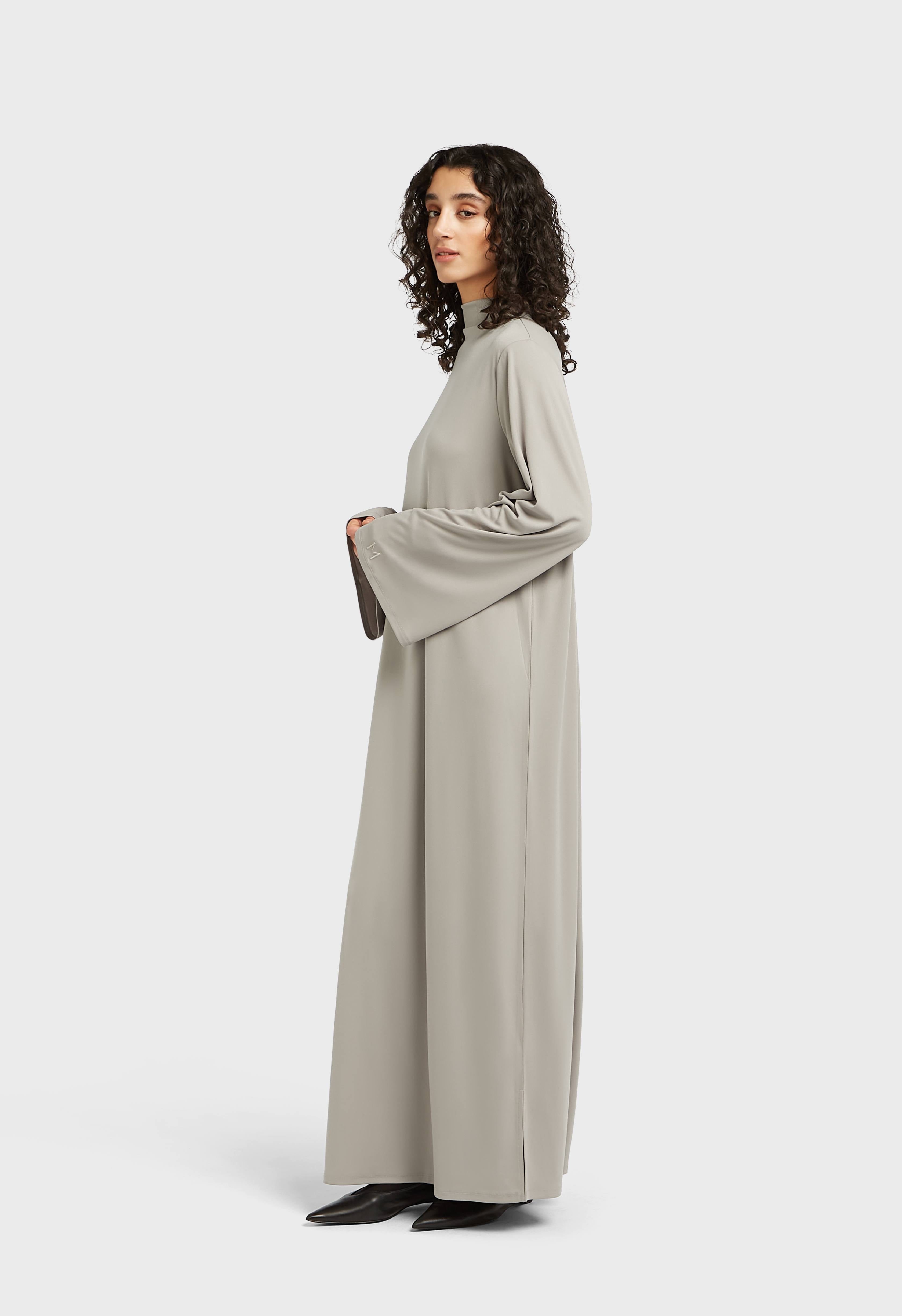 Essential Jersey Dress Regular | Pebble