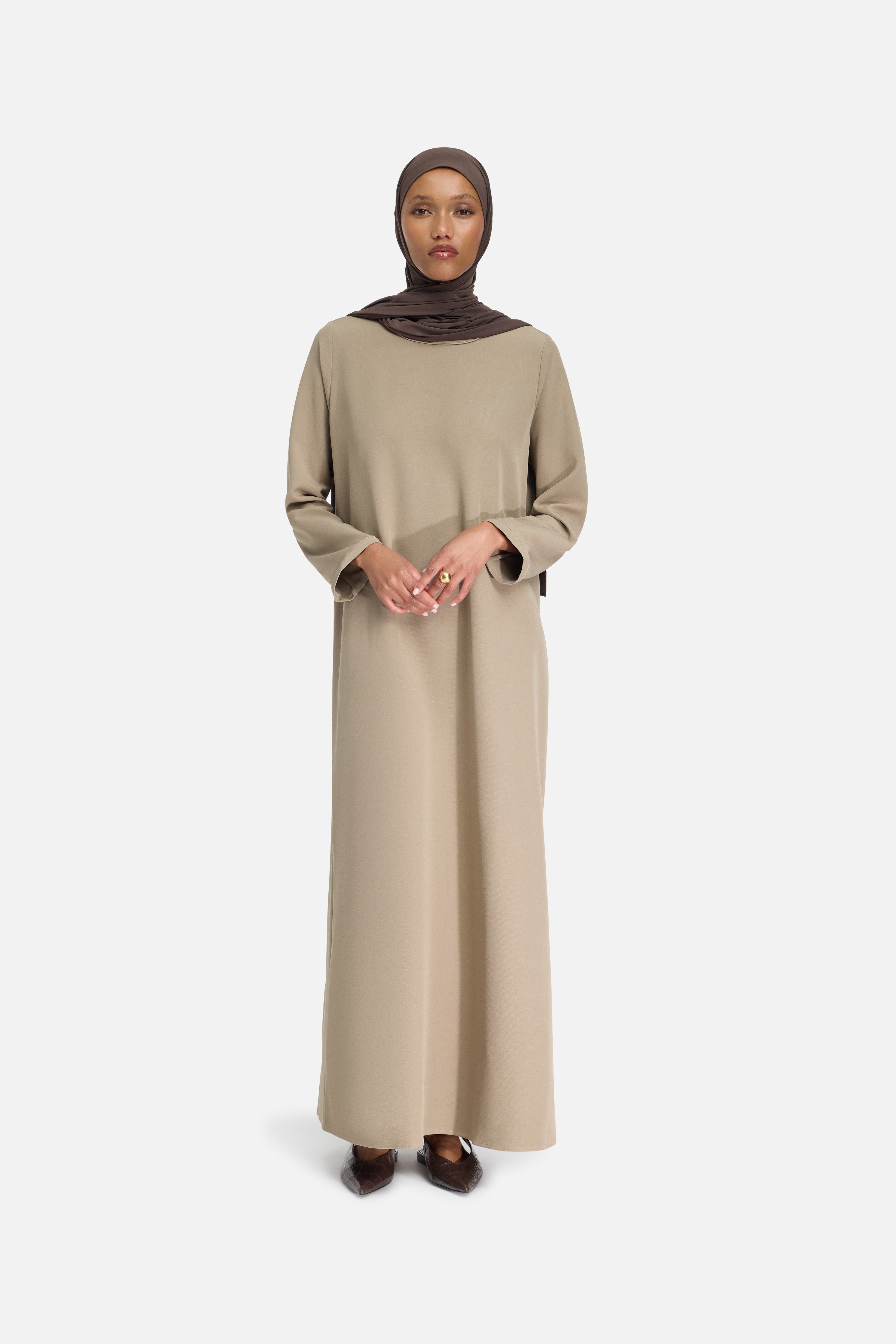 Essential Dress Regular | Khaki