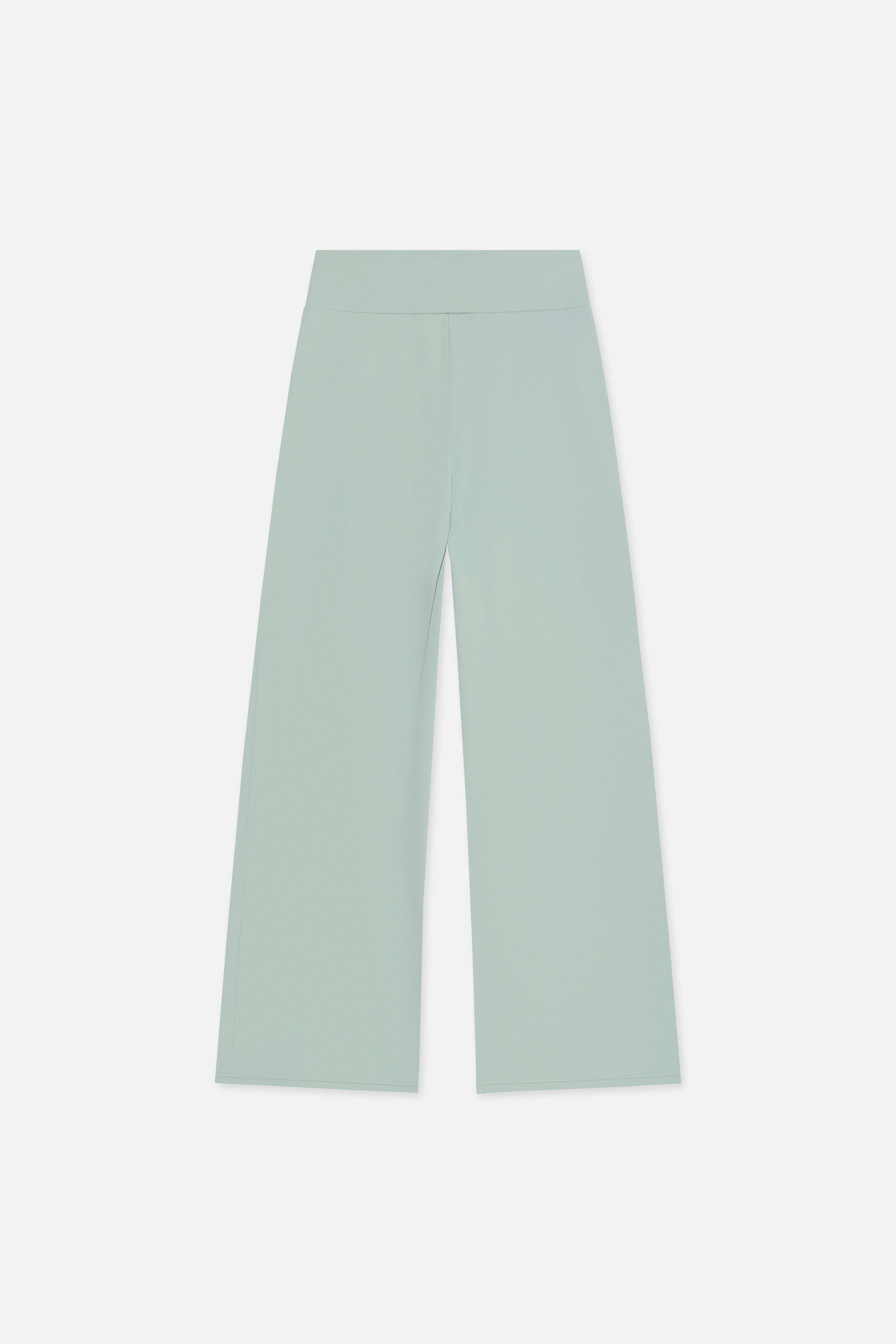 Essential Straight Swim Legging | Aqua Gray