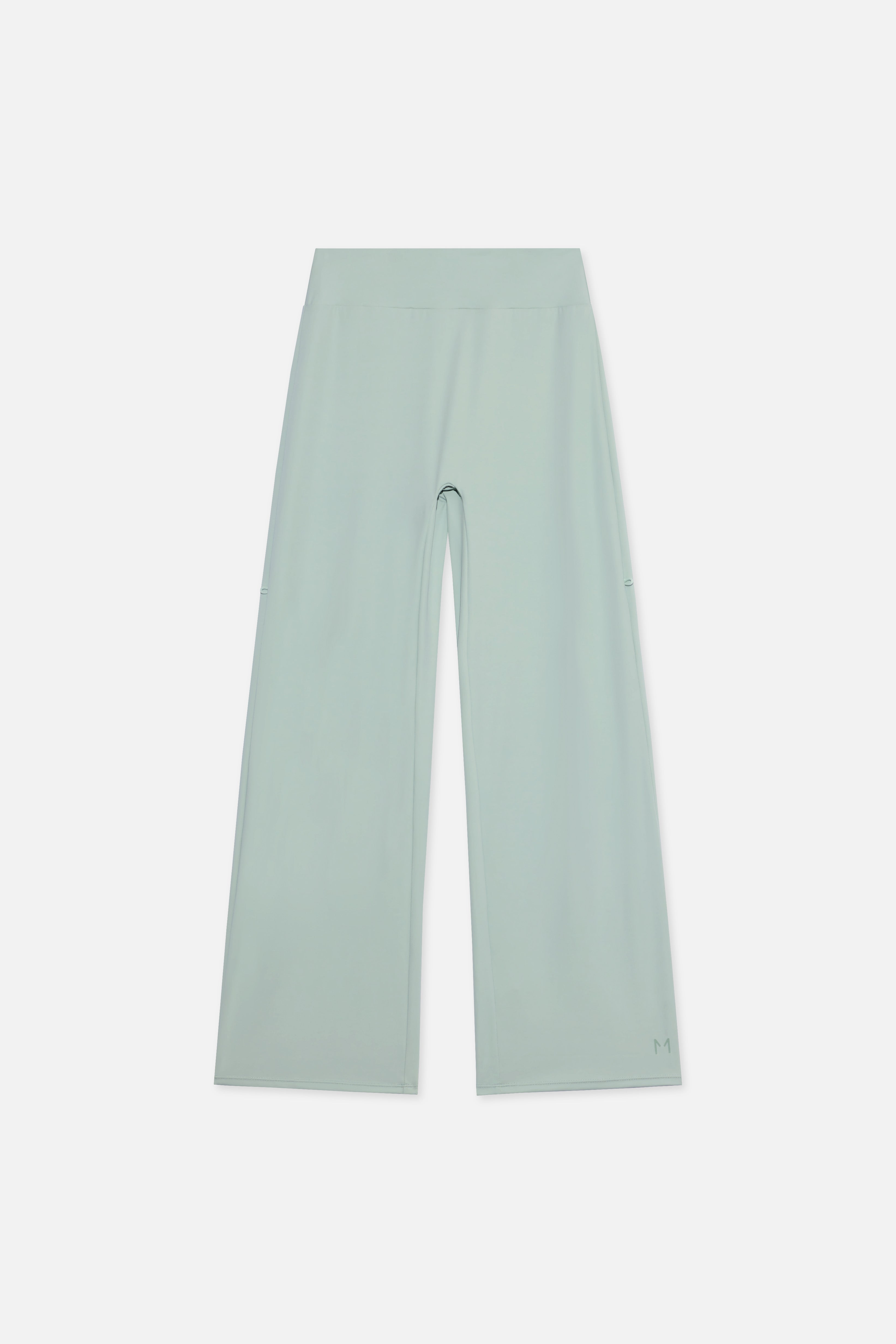 Essential Straight Swim Legging | Aqua Gray