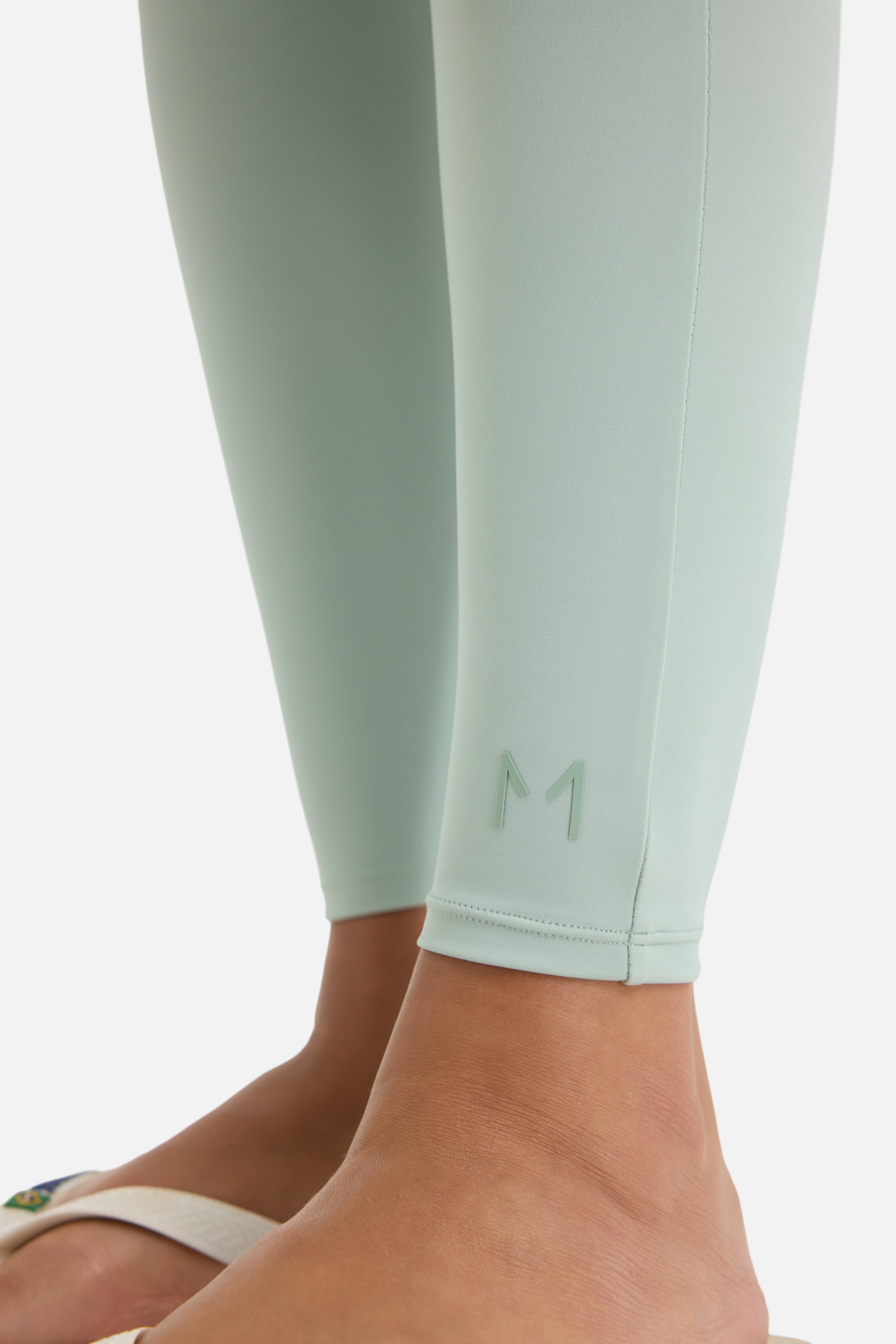 Essential Swim Legging | Aqua Gray