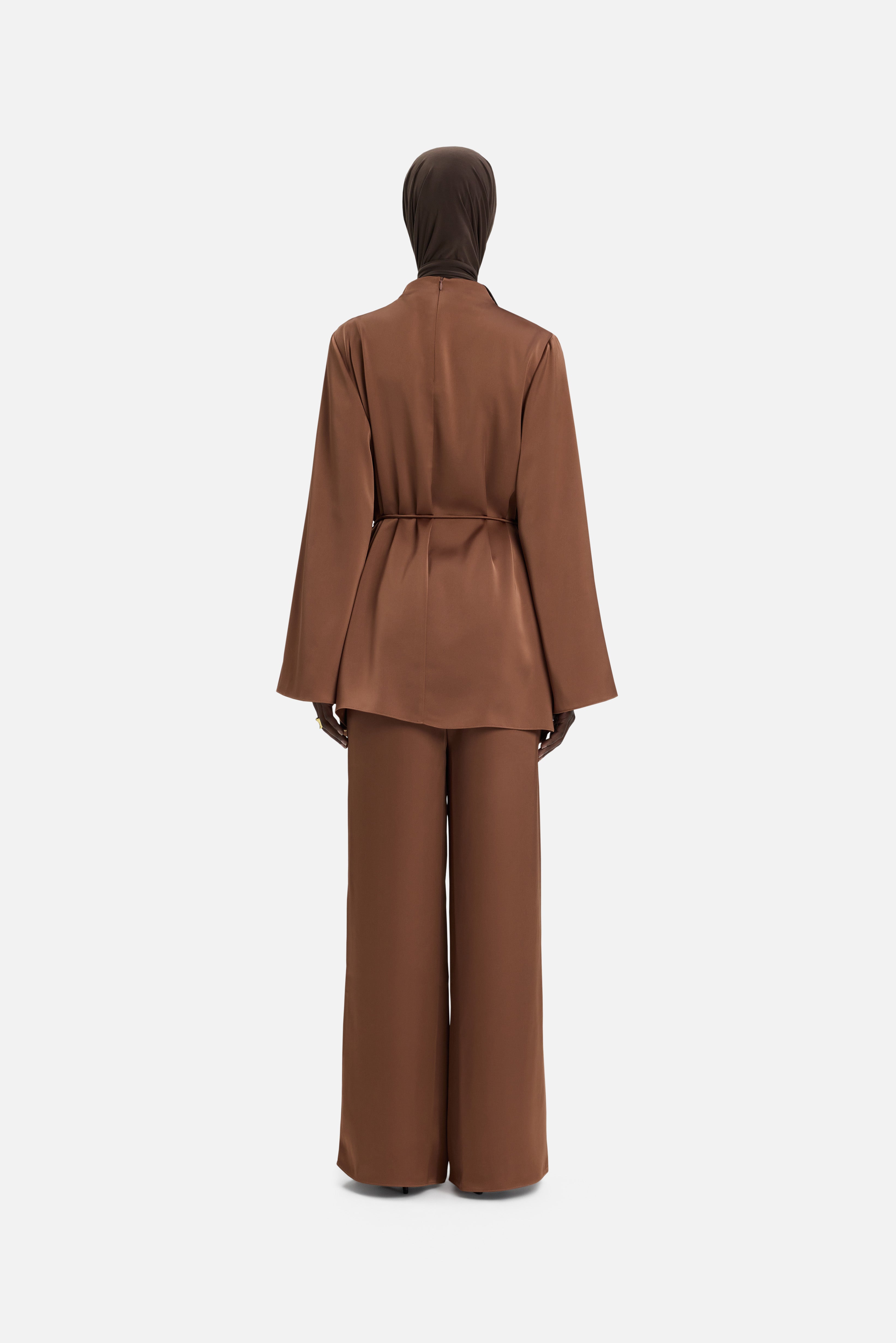 Flowy Palazzo Pants | Soft Bordeaux