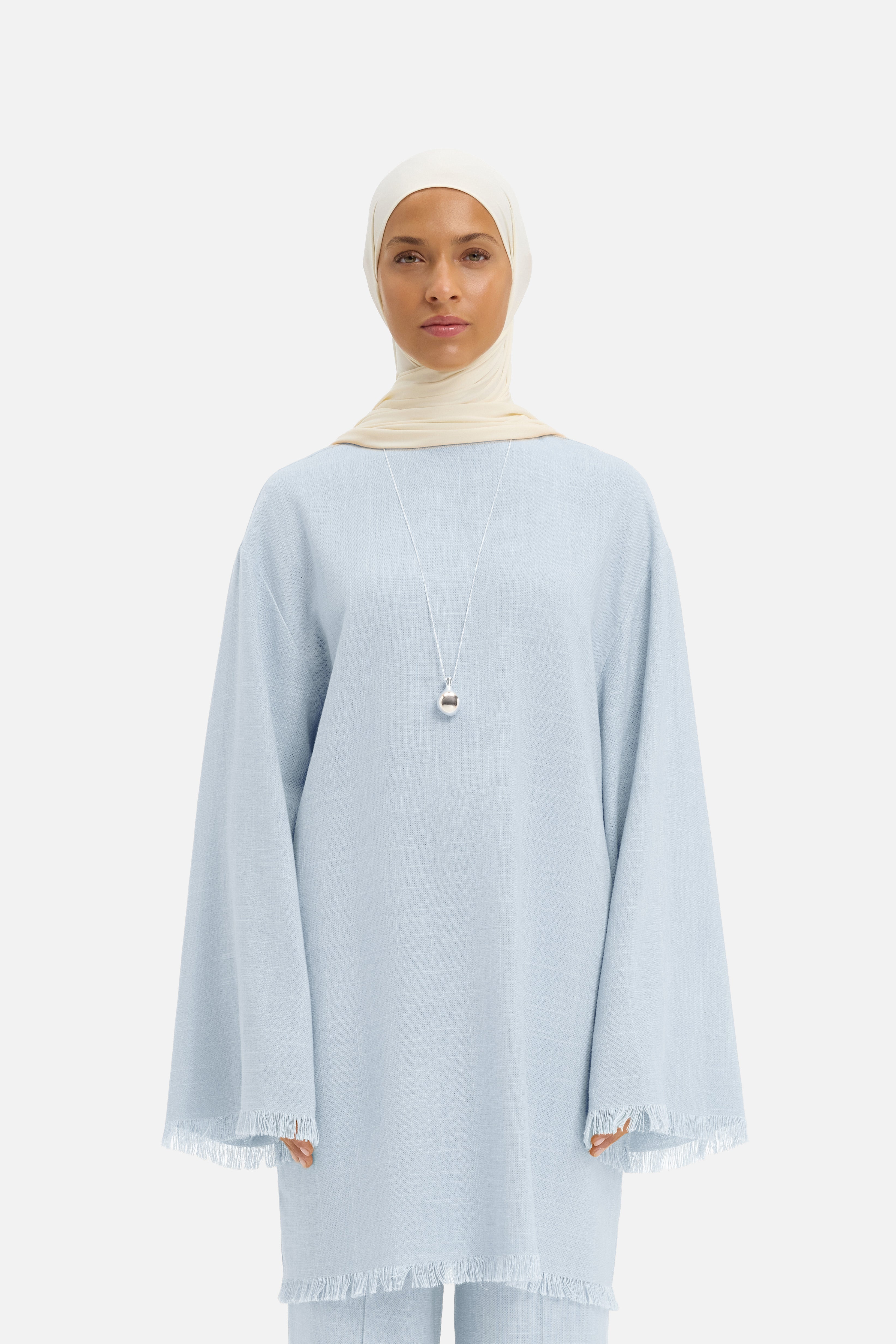 Frayed Hem Top | Air