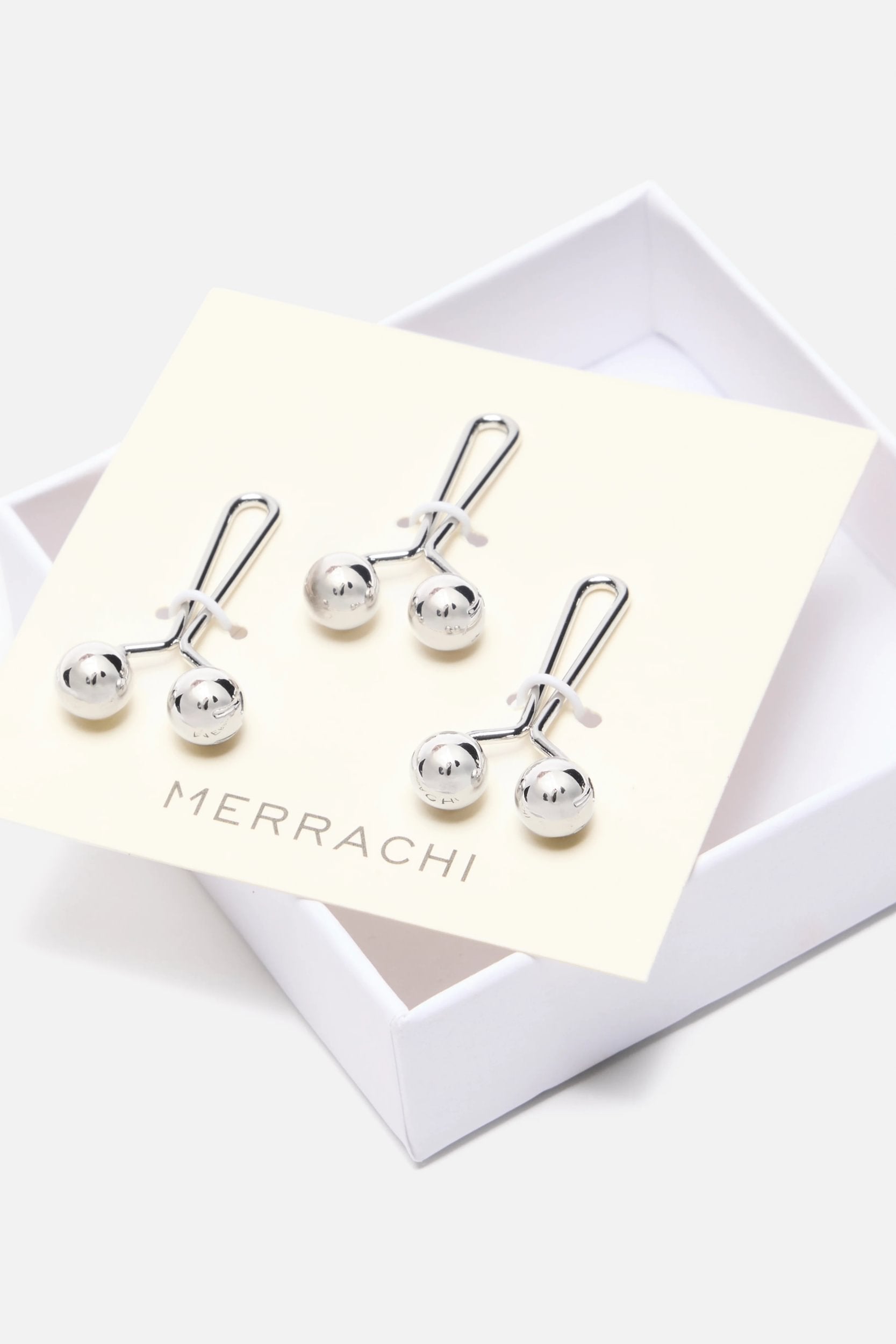 Hijab 3 Pin Set | Essential Silver