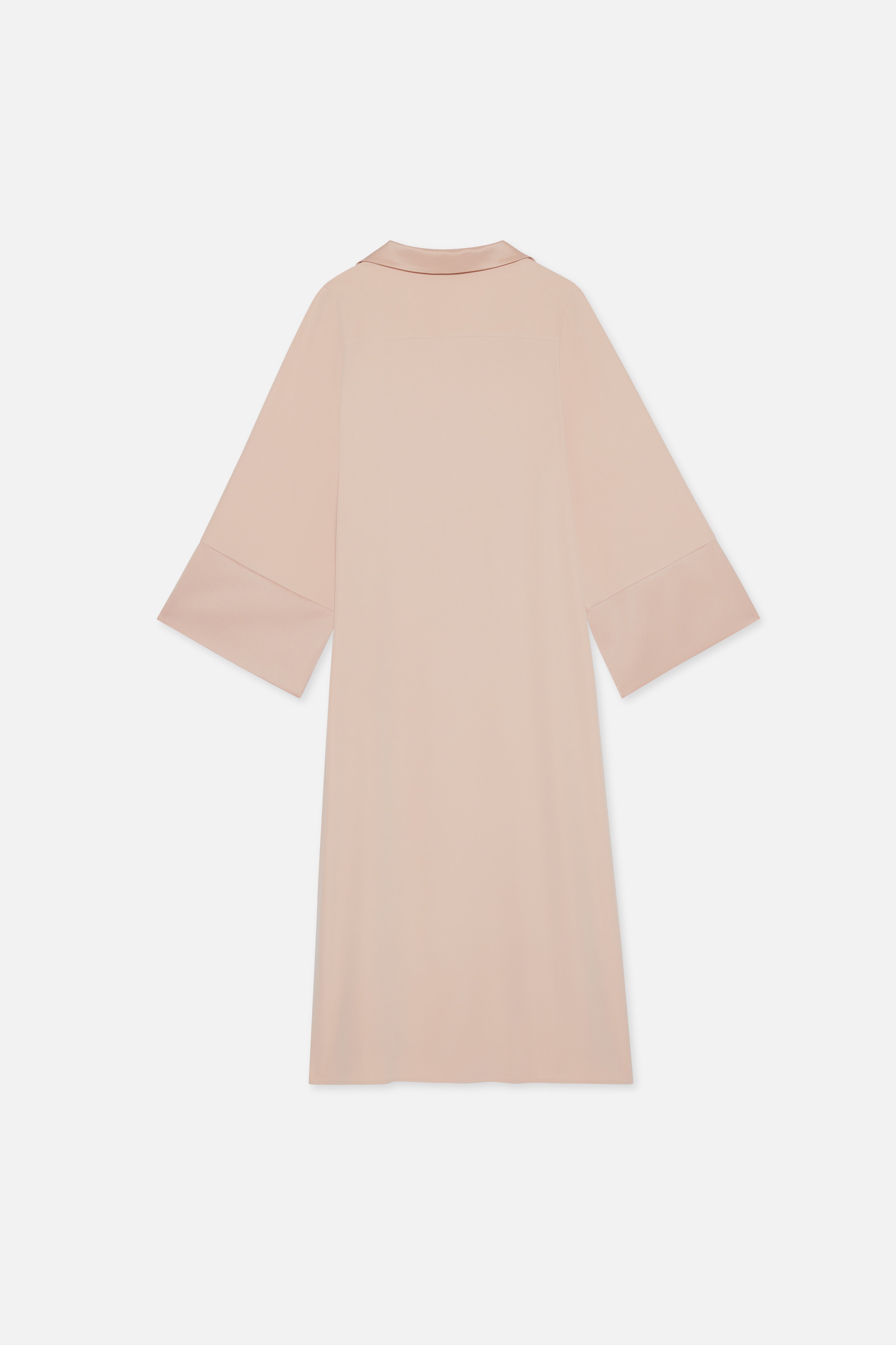 Kaftan Dress Short | Dark Rose