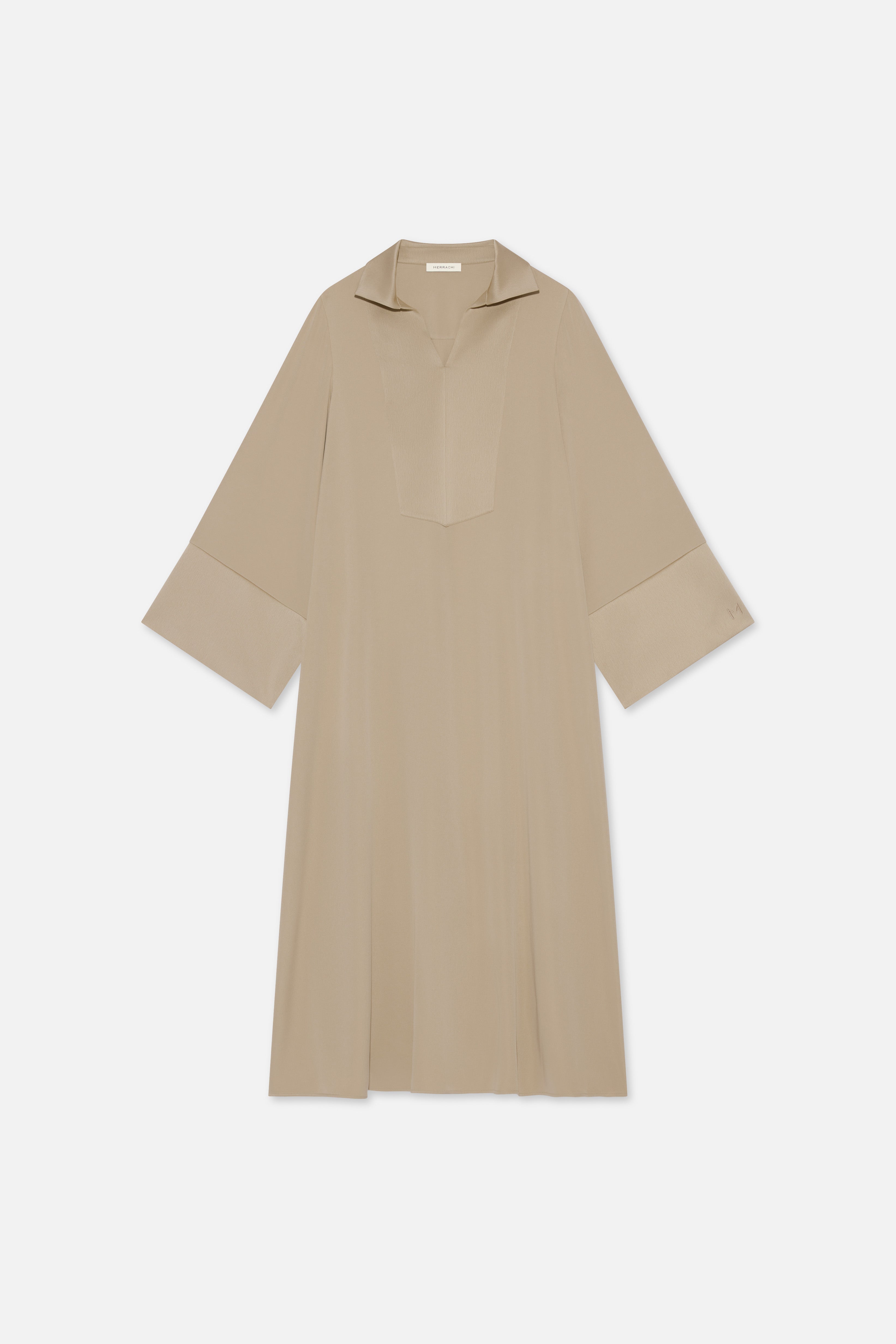 Kaftan Dress Short | Mocha