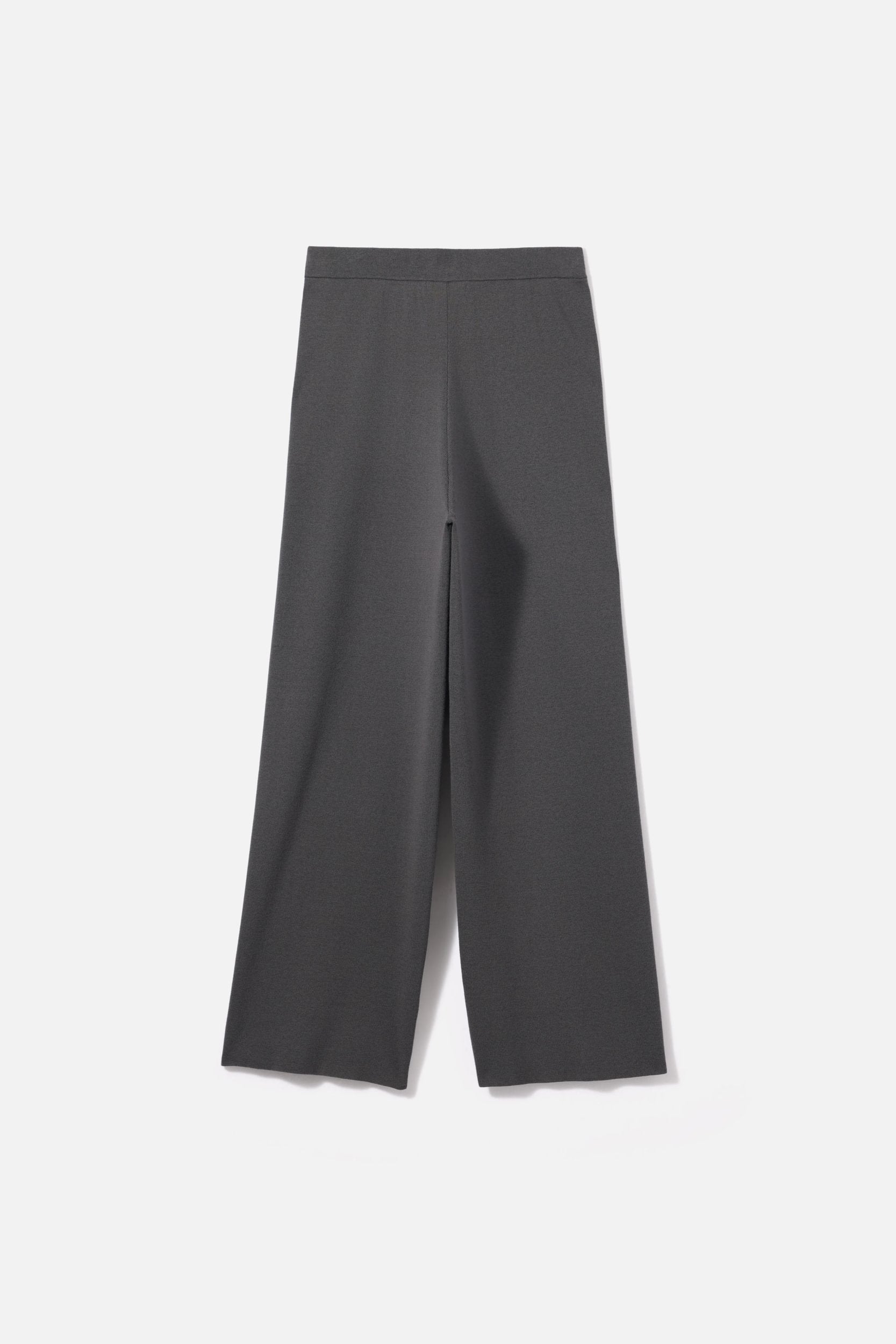 Knitted Trousers | Carbon Grey