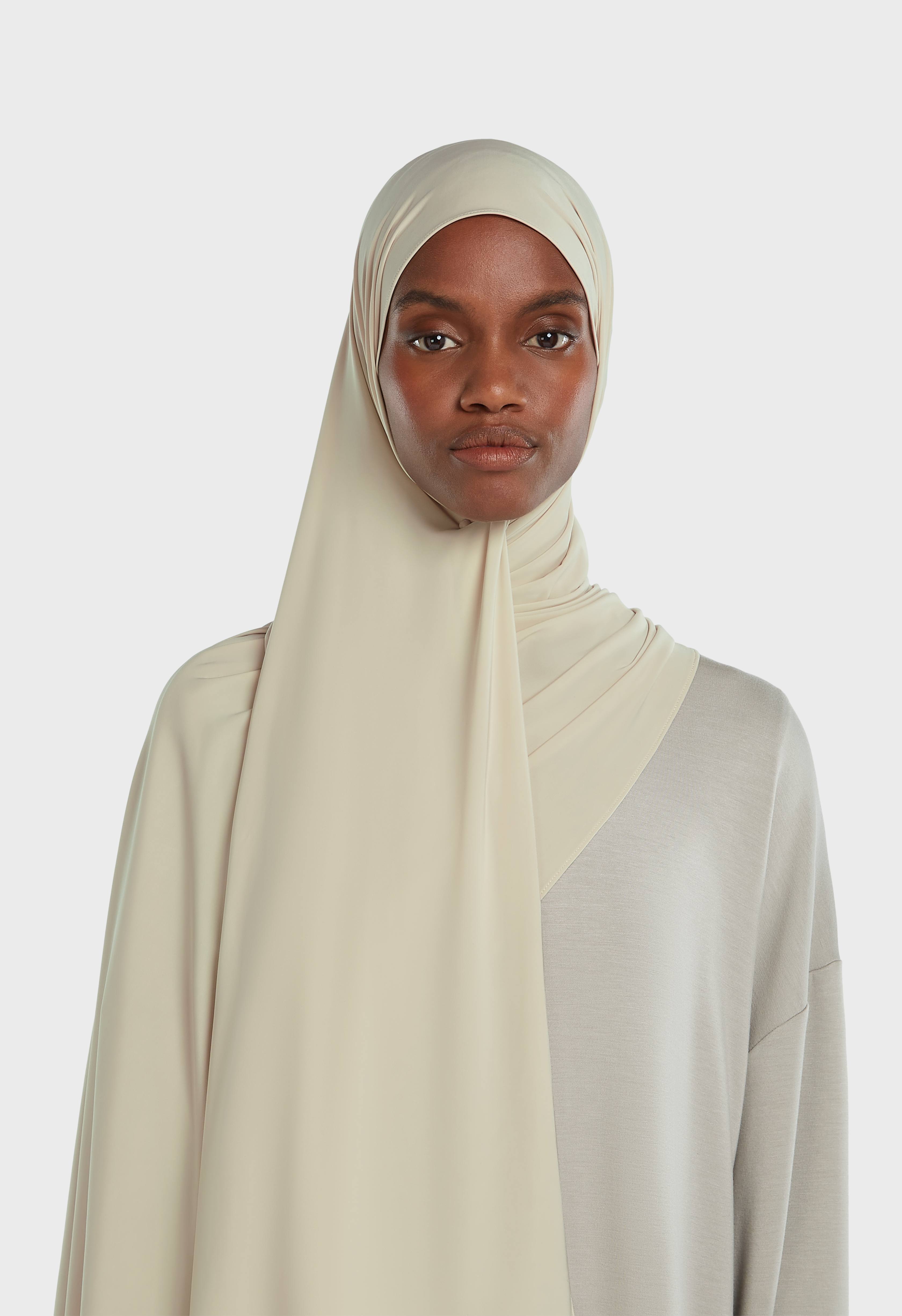 Liquid Jersey Scarf | Light Storm | MERRACHI