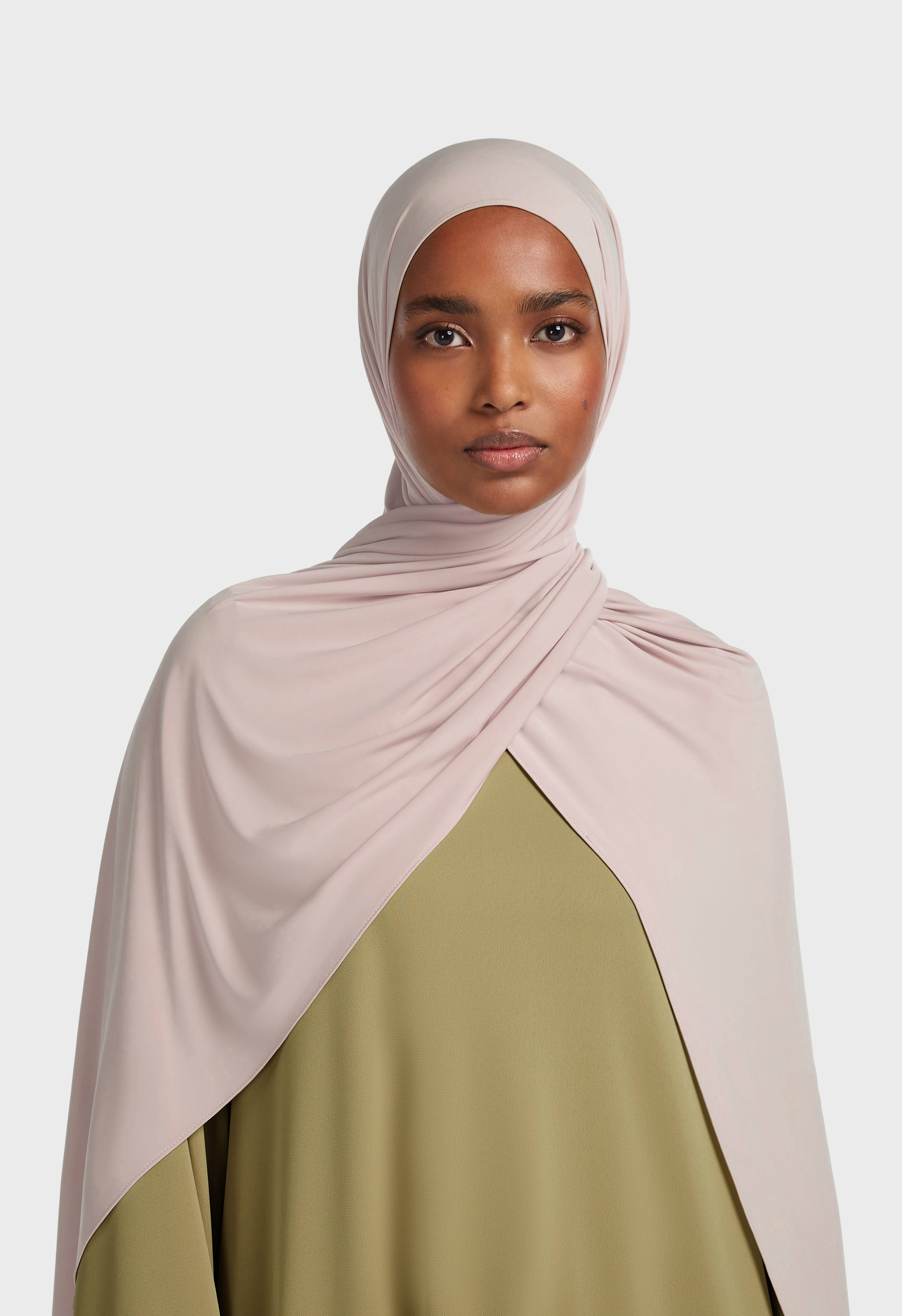 Liquid Jersey Scarf | Lilac