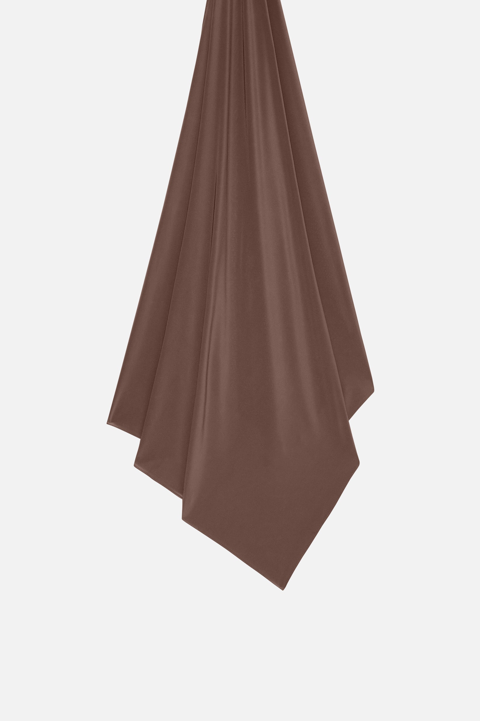 Liquid Jersey Scarf | Burnt Mocha