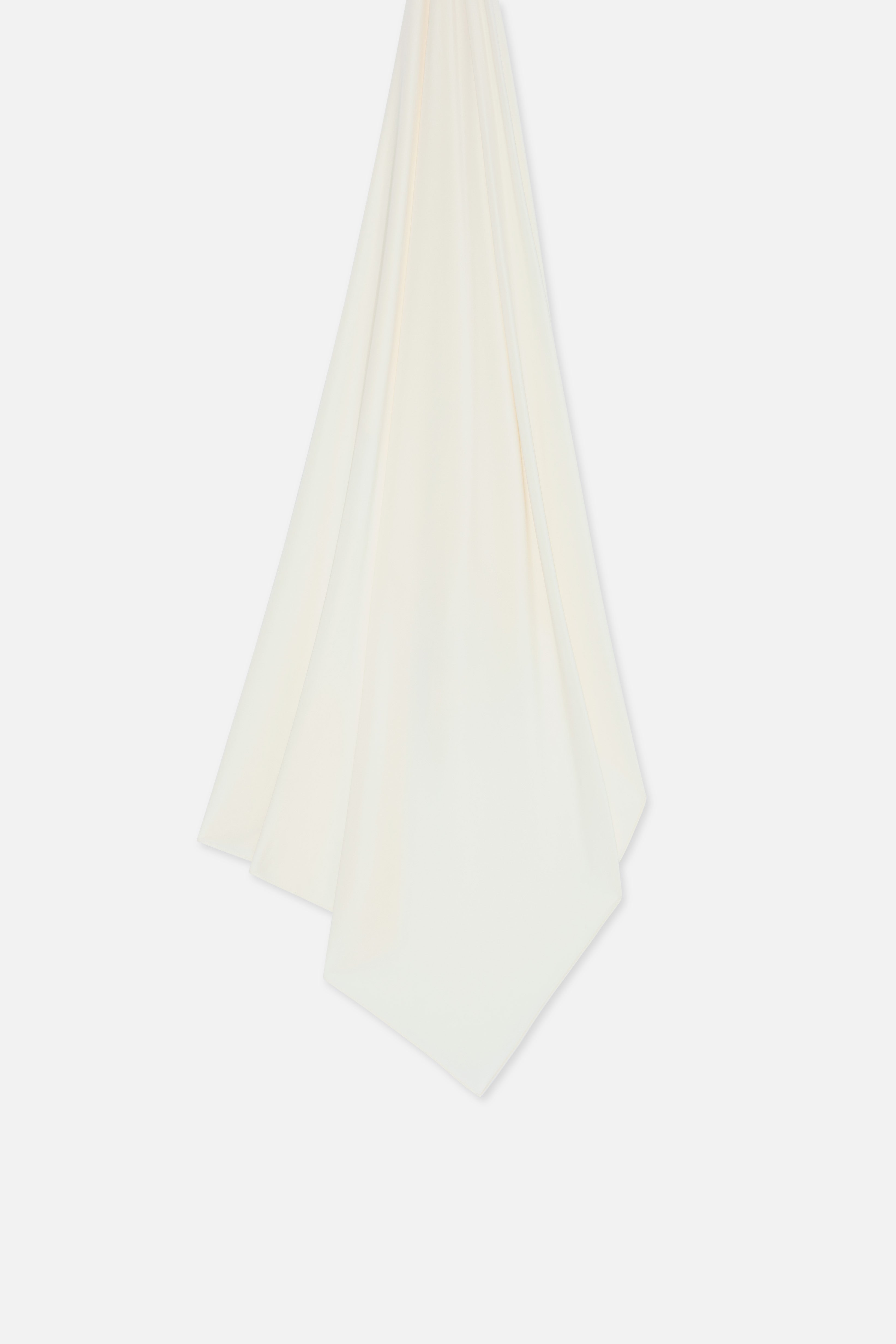 Liquid Jersey Scarf | Off White