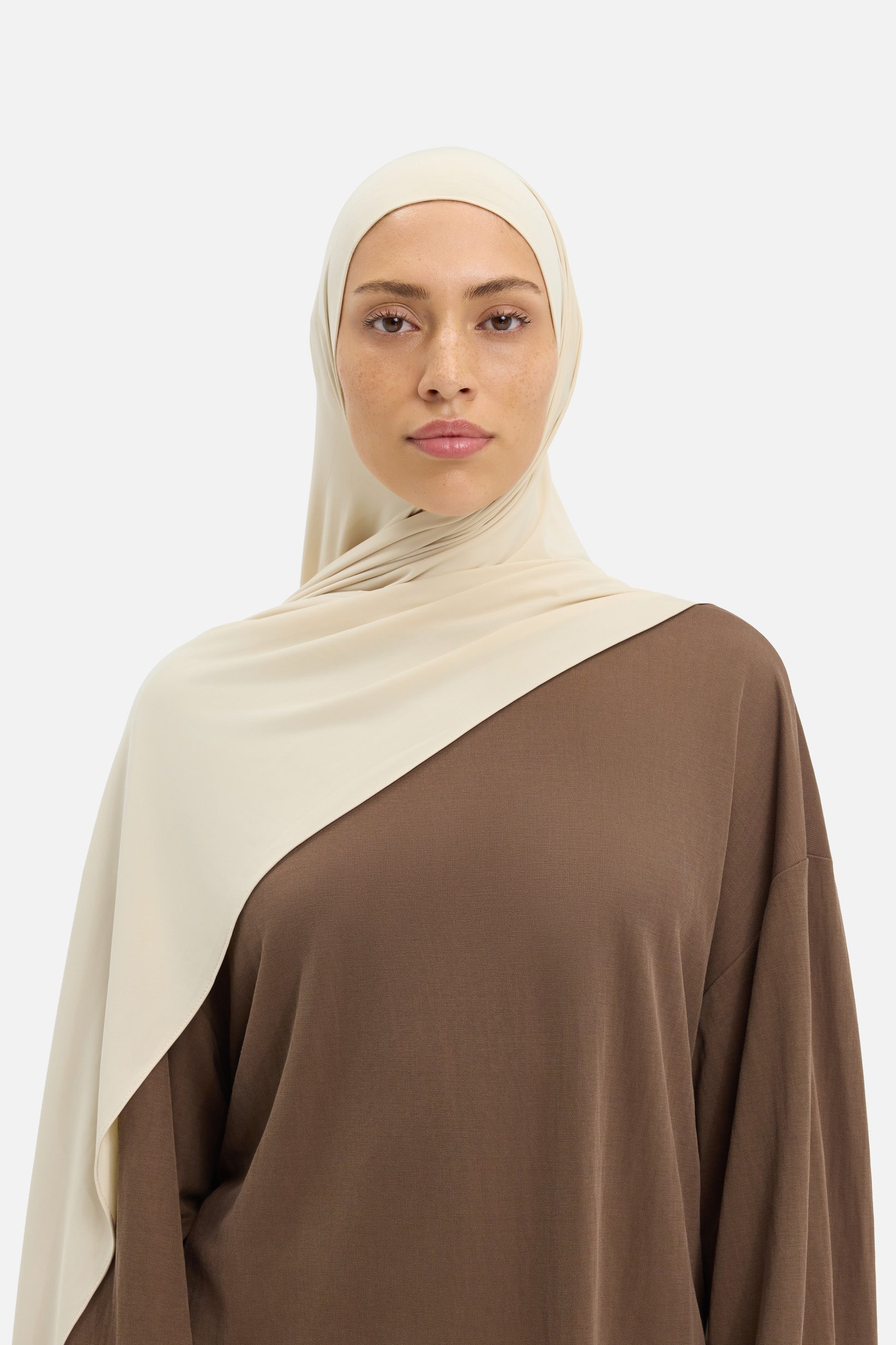 Liquid Jersey Scarf | Sand