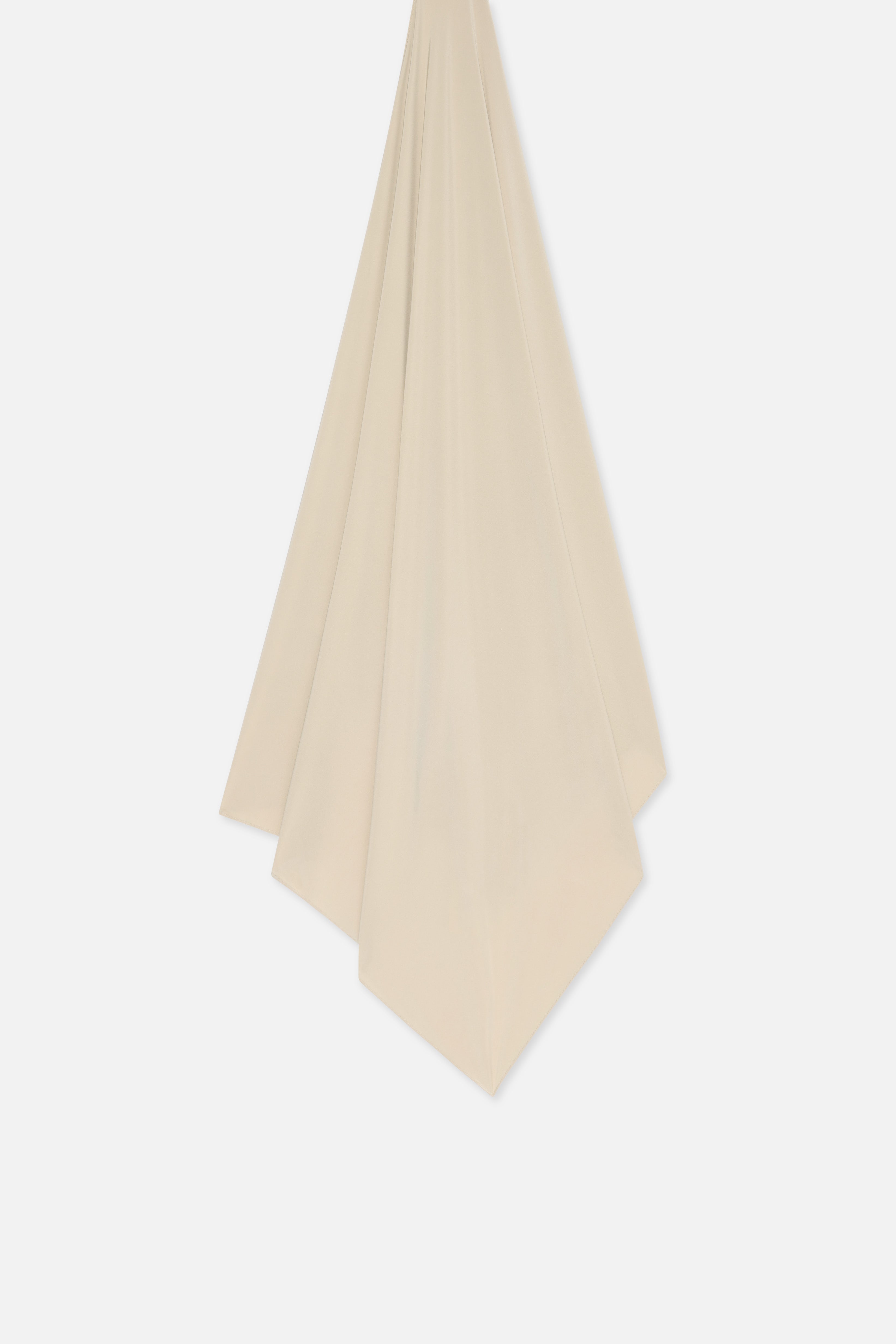 Liquid Jersey Scarf | White Pepper