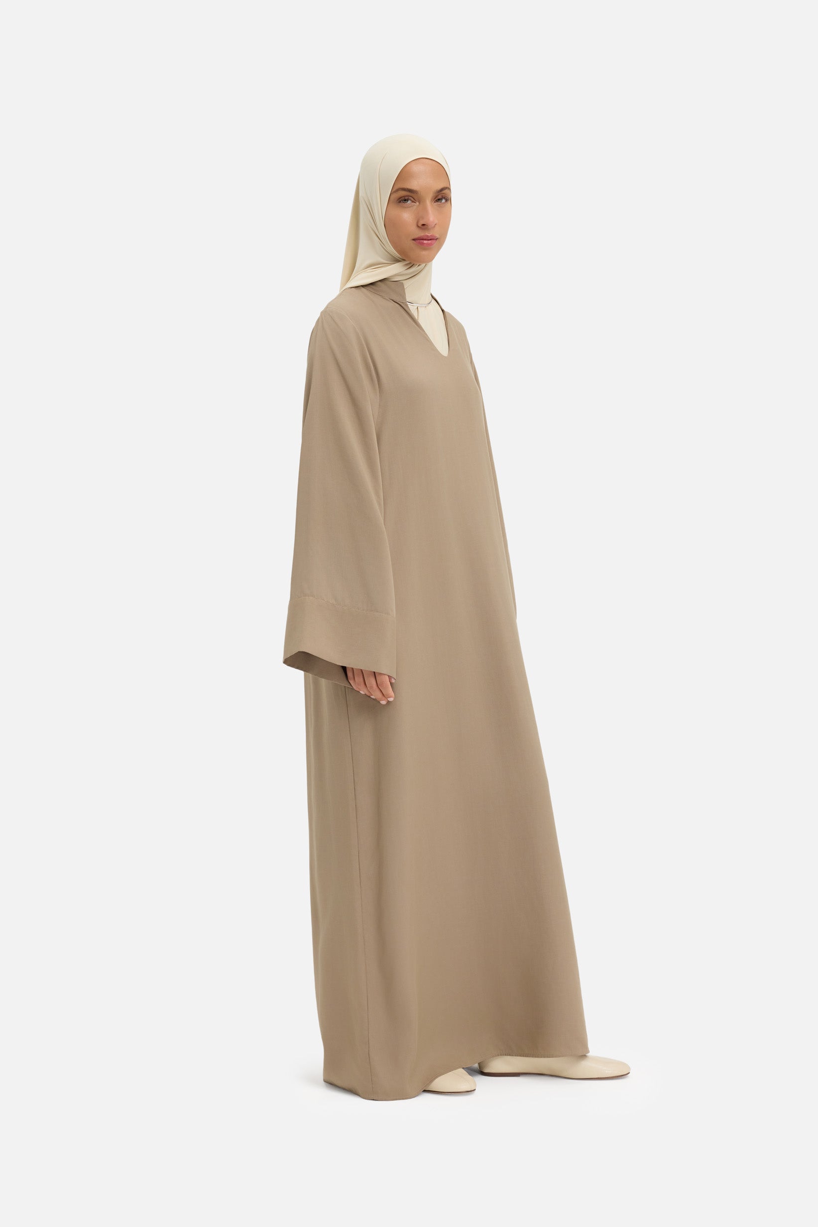 Loose Dress | Khaki