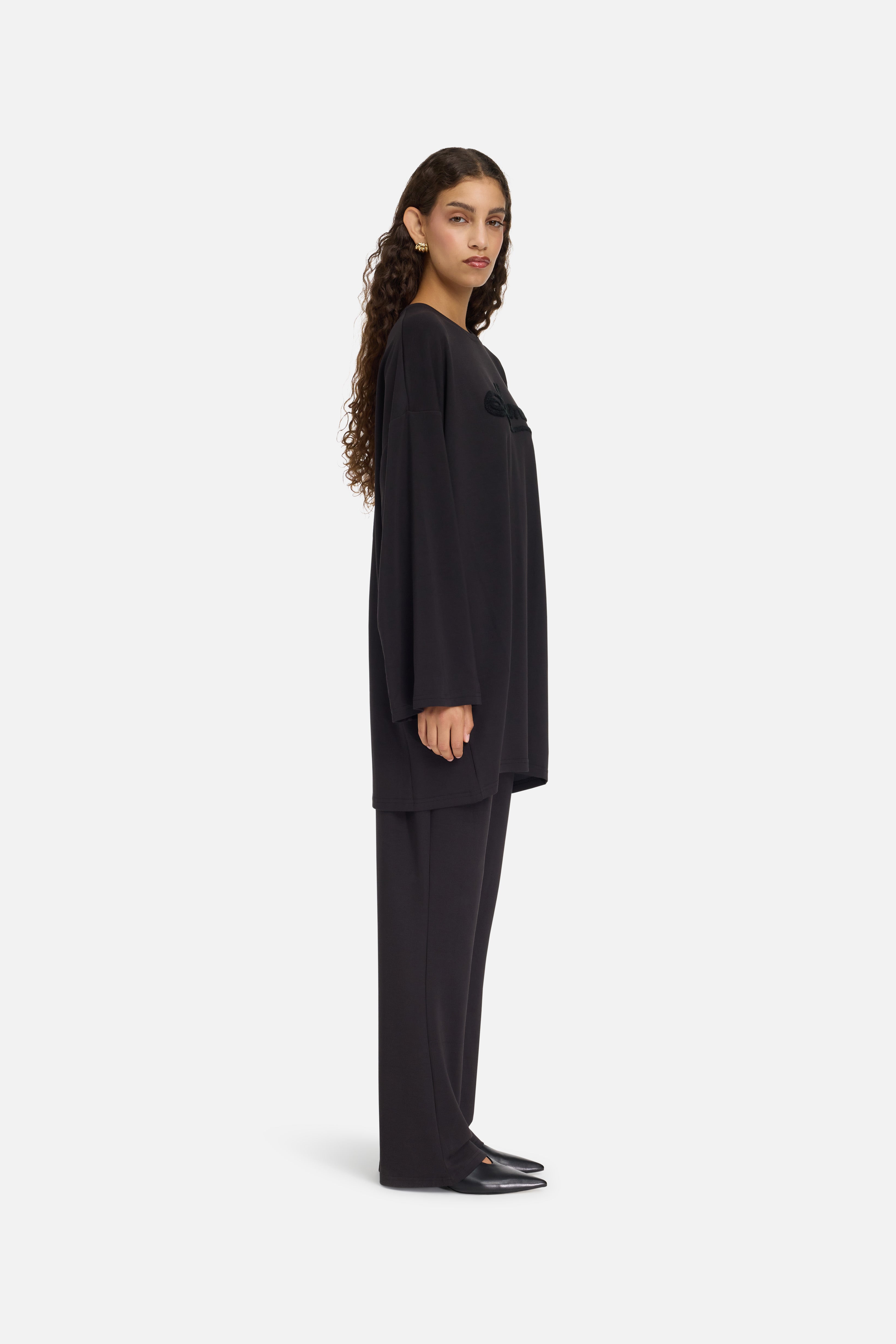 Modal Jersey Top | Black