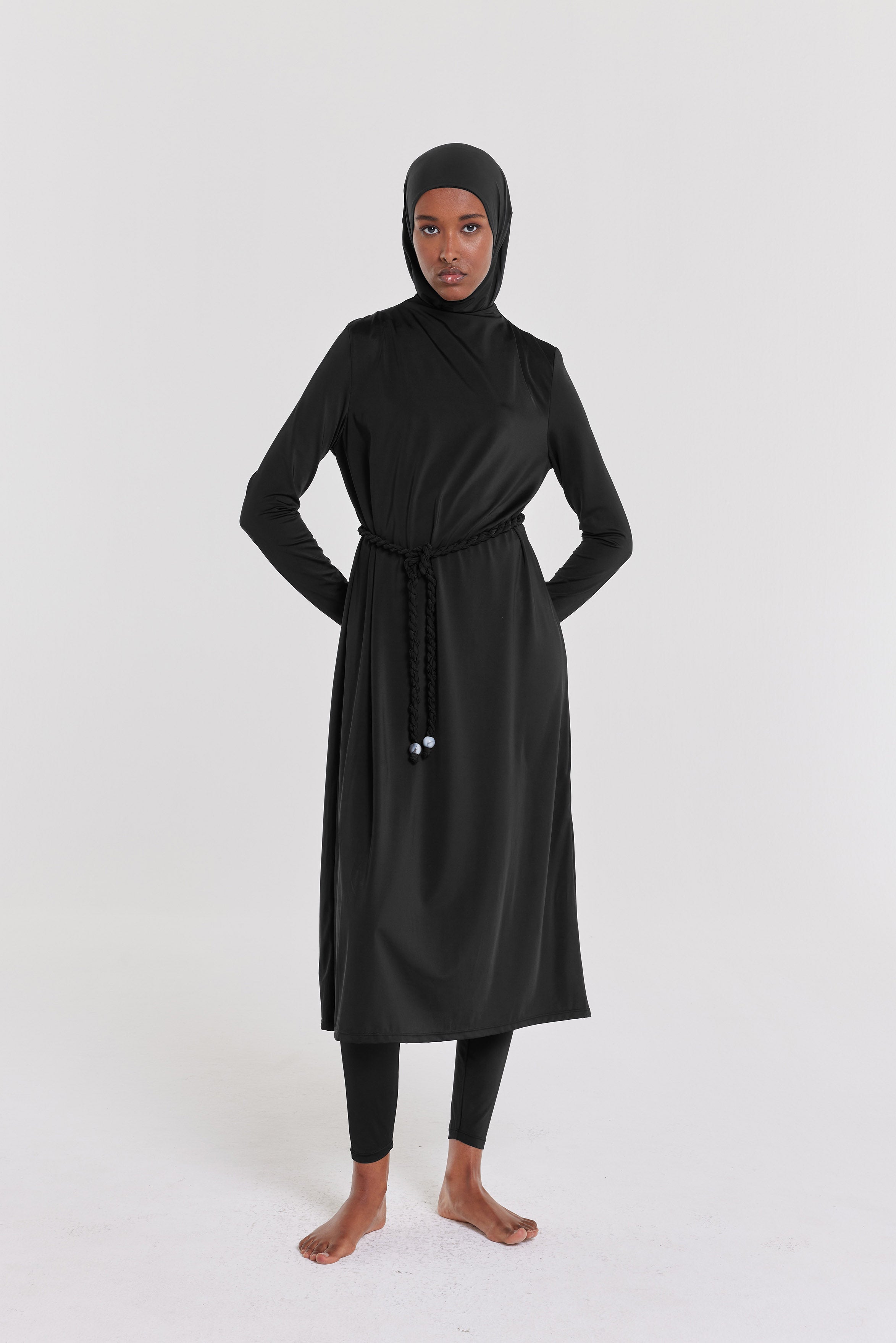 Essential Swim Dress and Suit | Black