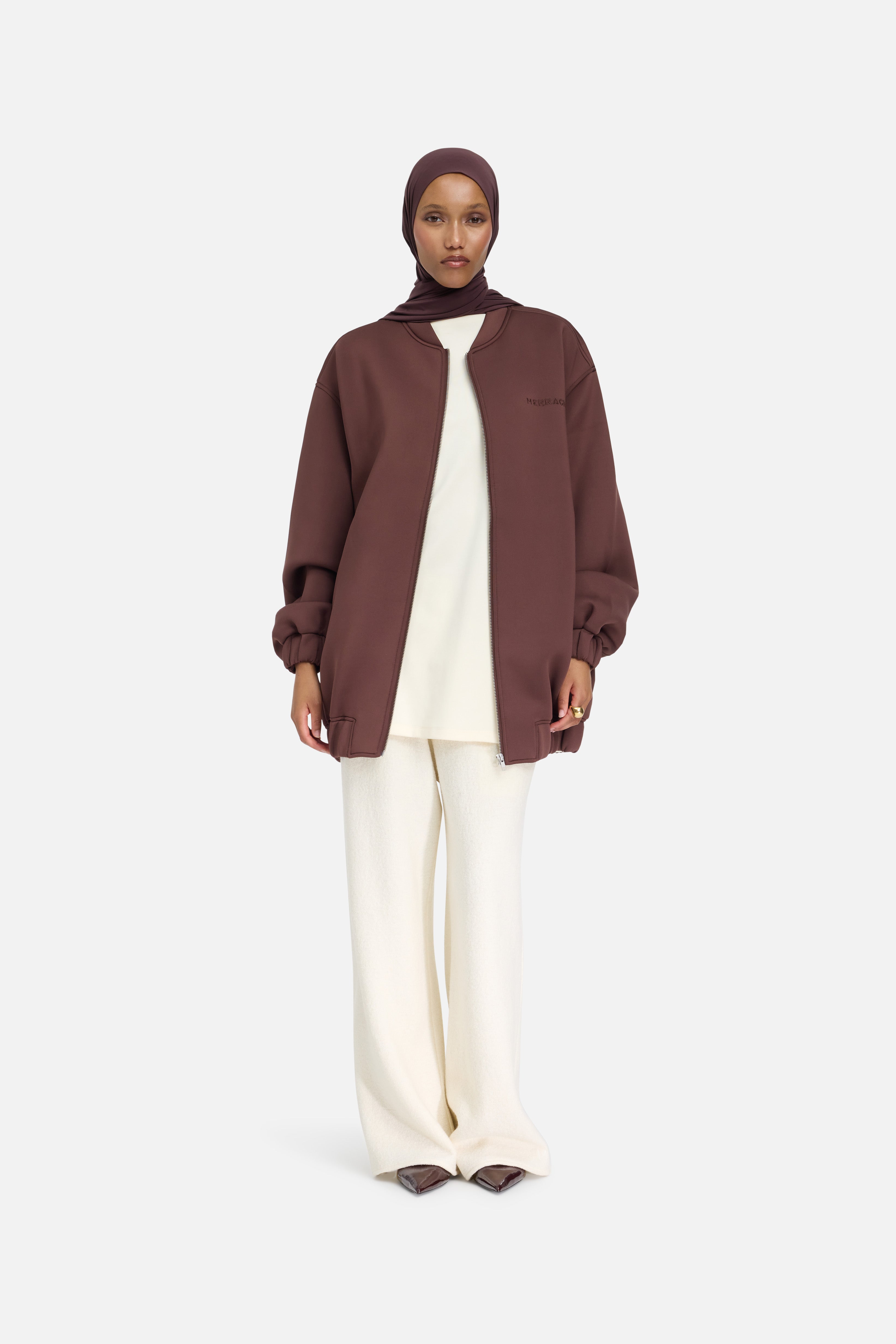 Neoprene Bomber | Dark Cherry | MERRACHI
