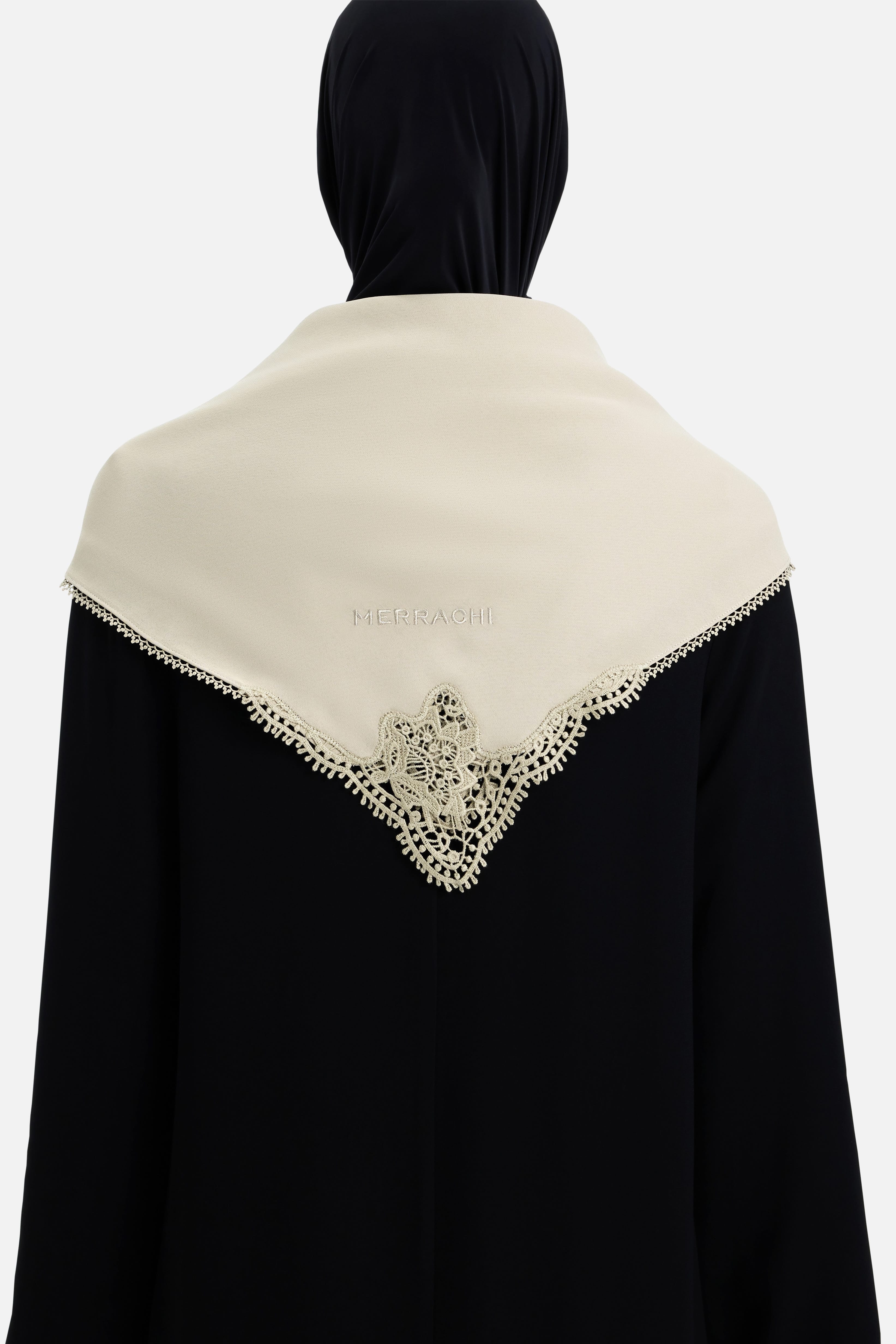 Picot Edge Bandana | Sand