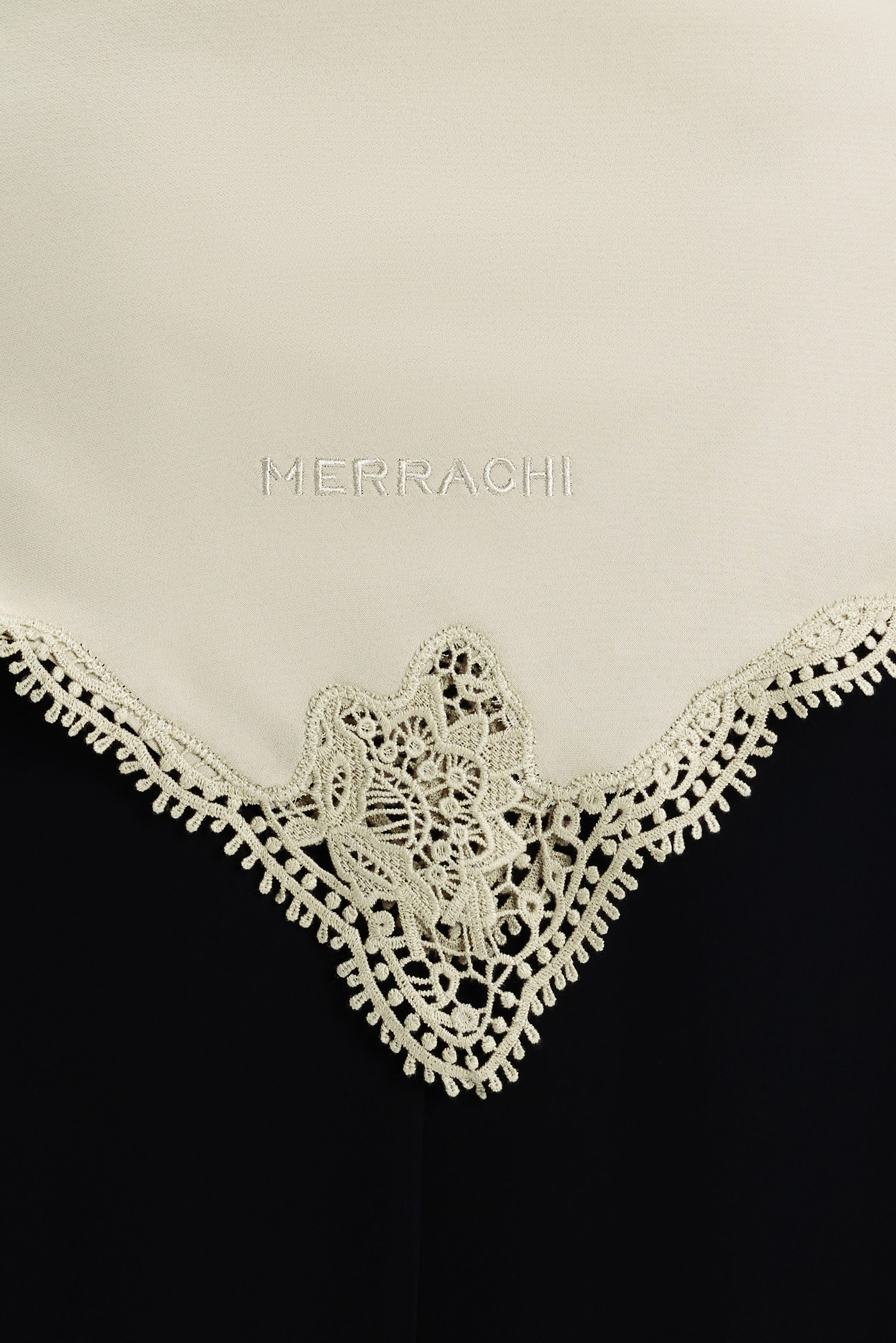 Picot Edge Bandana | Sand