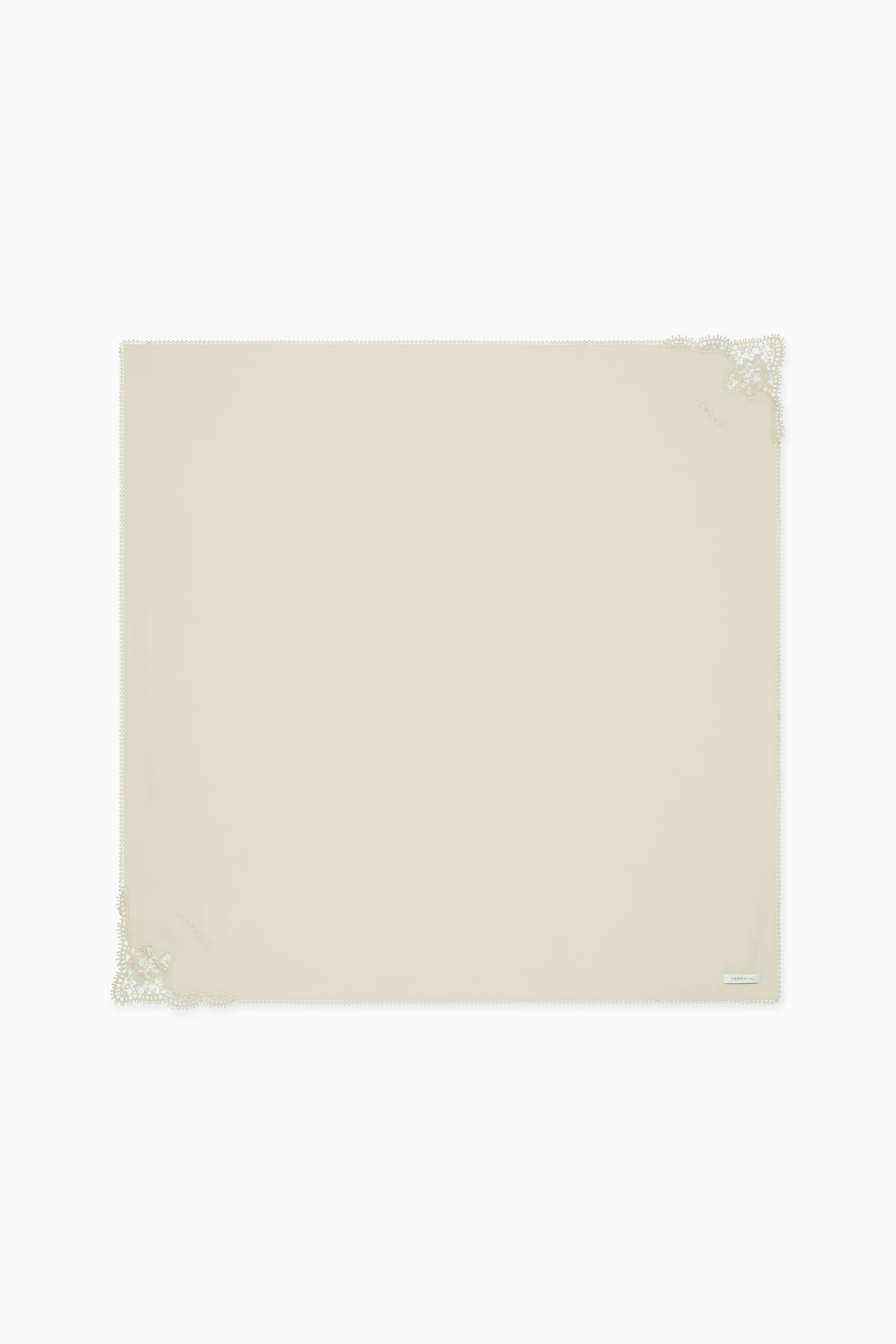 Picot Edge Bandana | Sand