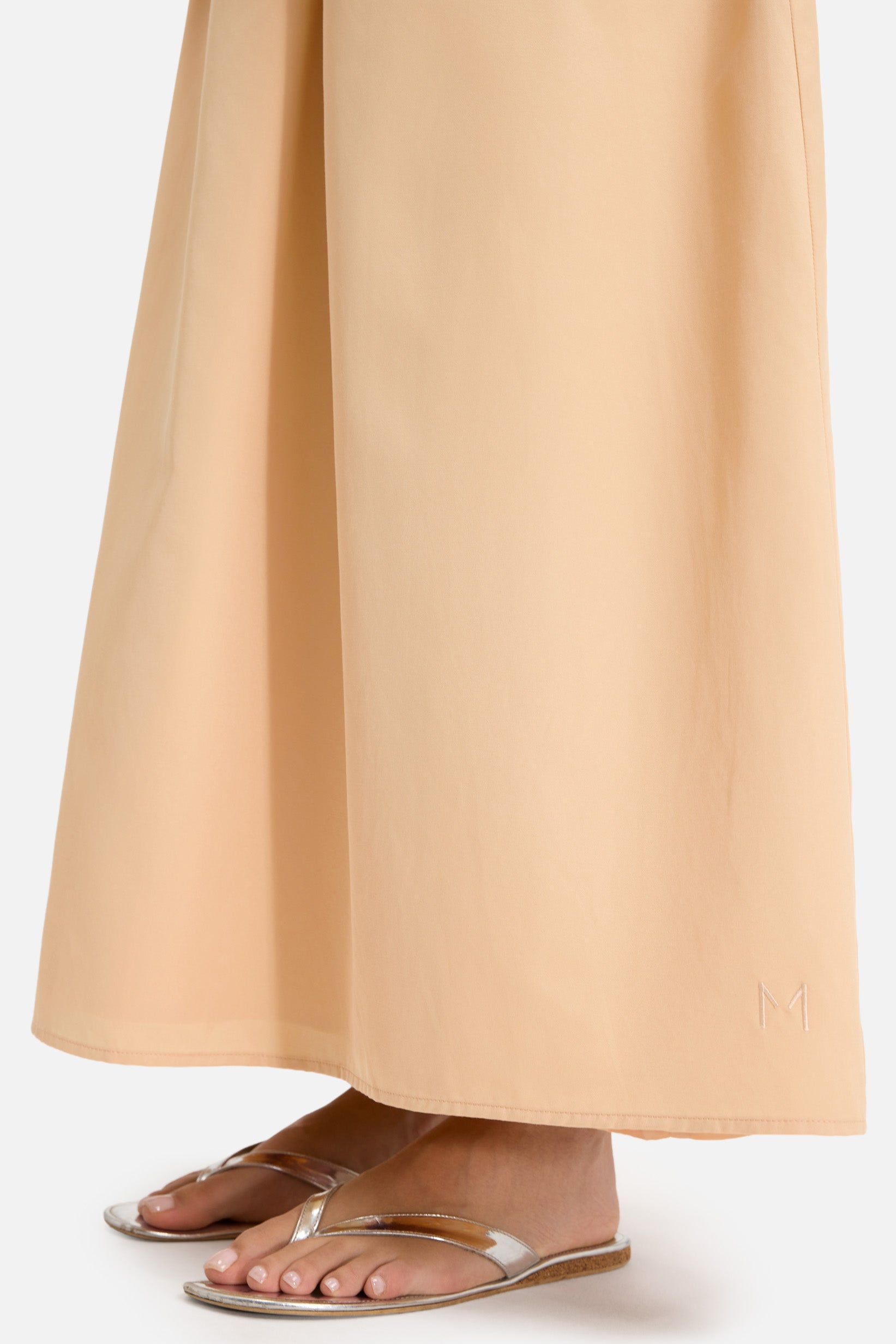 Pleated Skirt | Apricot