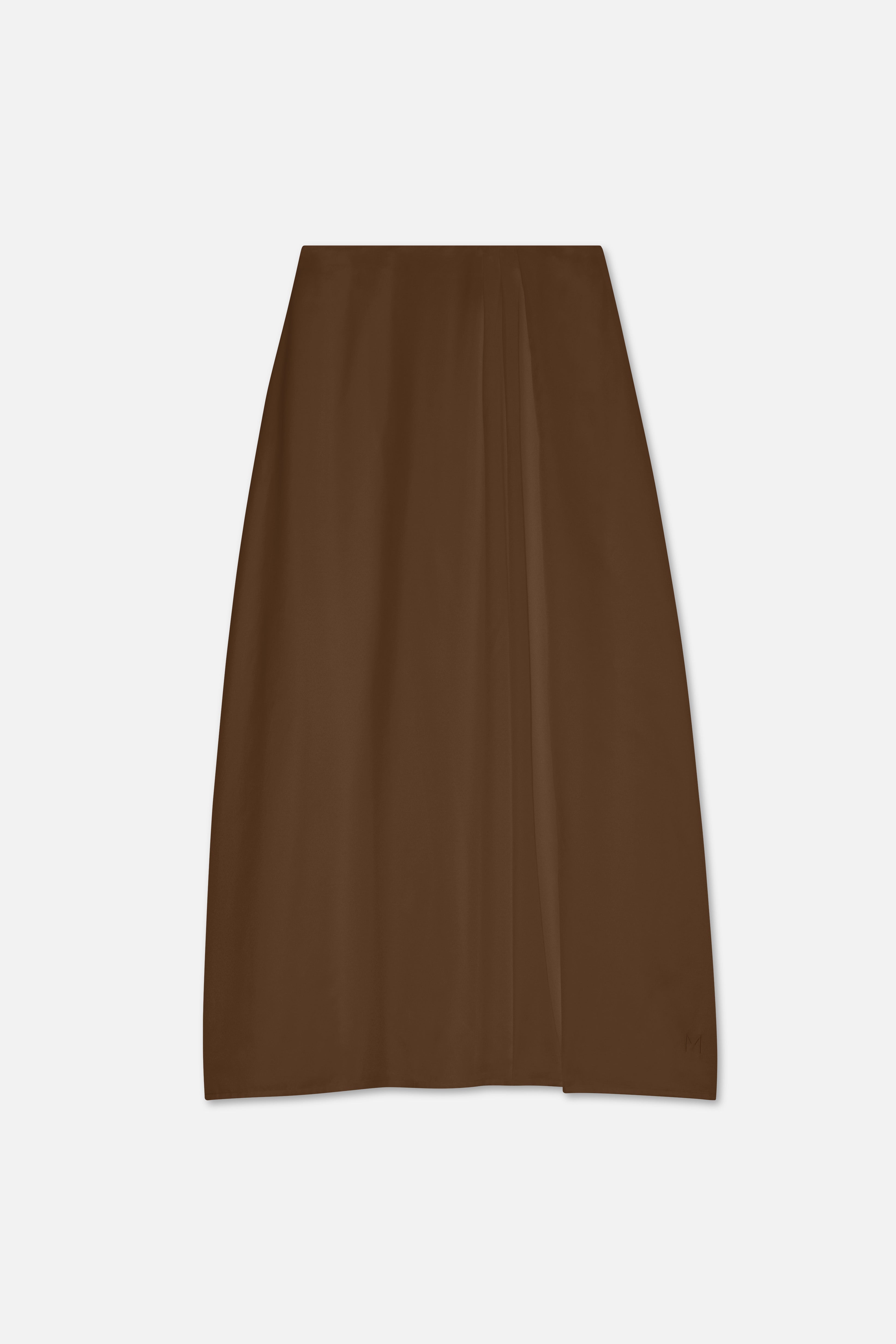 Pleated Skirt | Dark Terra