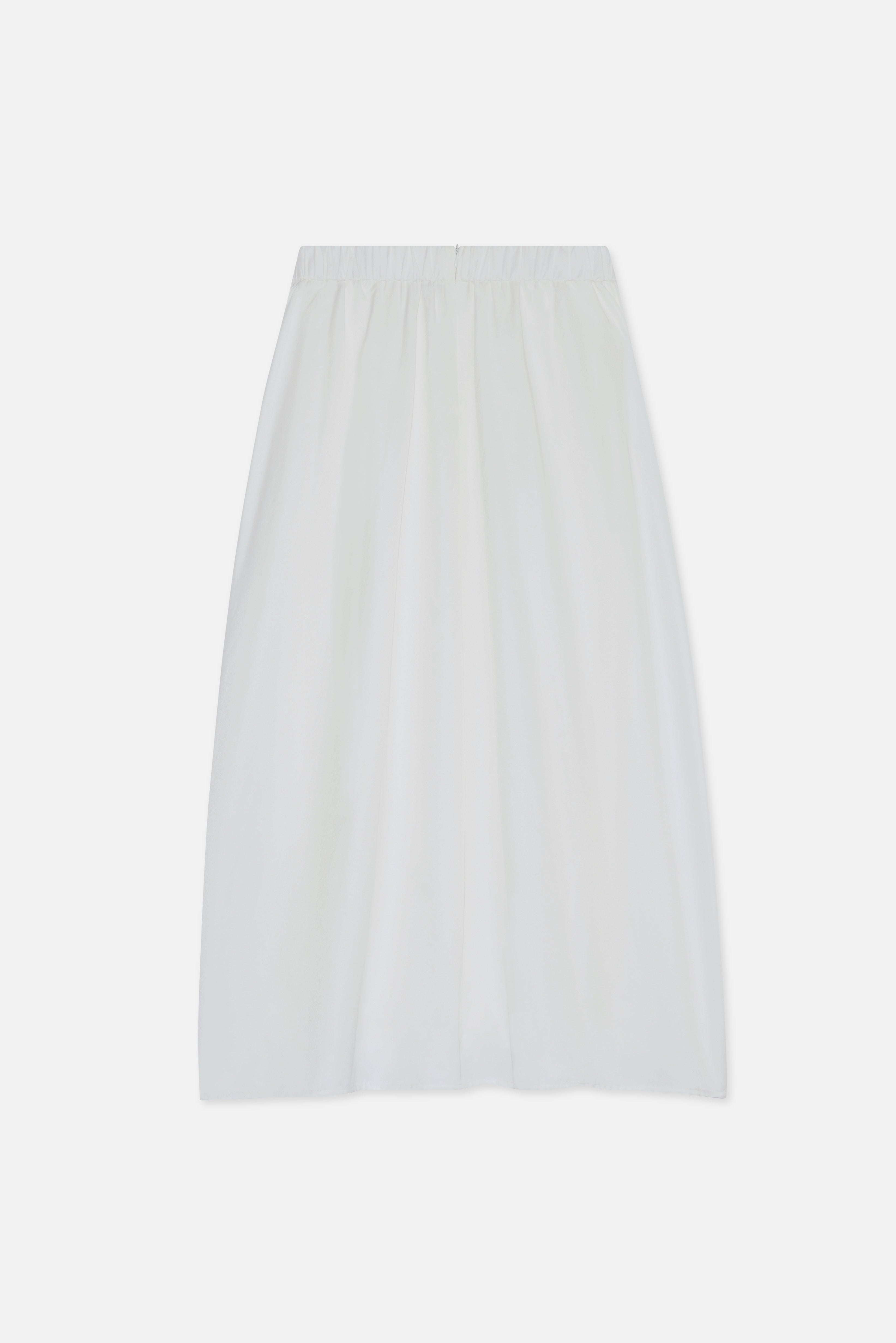 Pleated Skirt | White